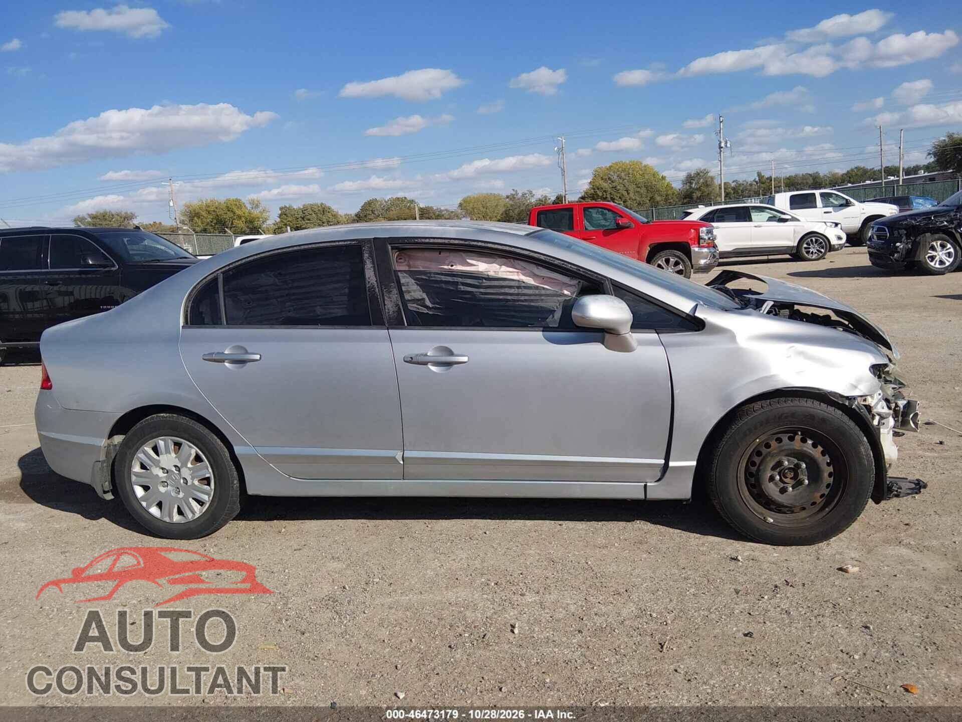 HONDA CIVIC 2011 - 2HGFA1F39BH532619