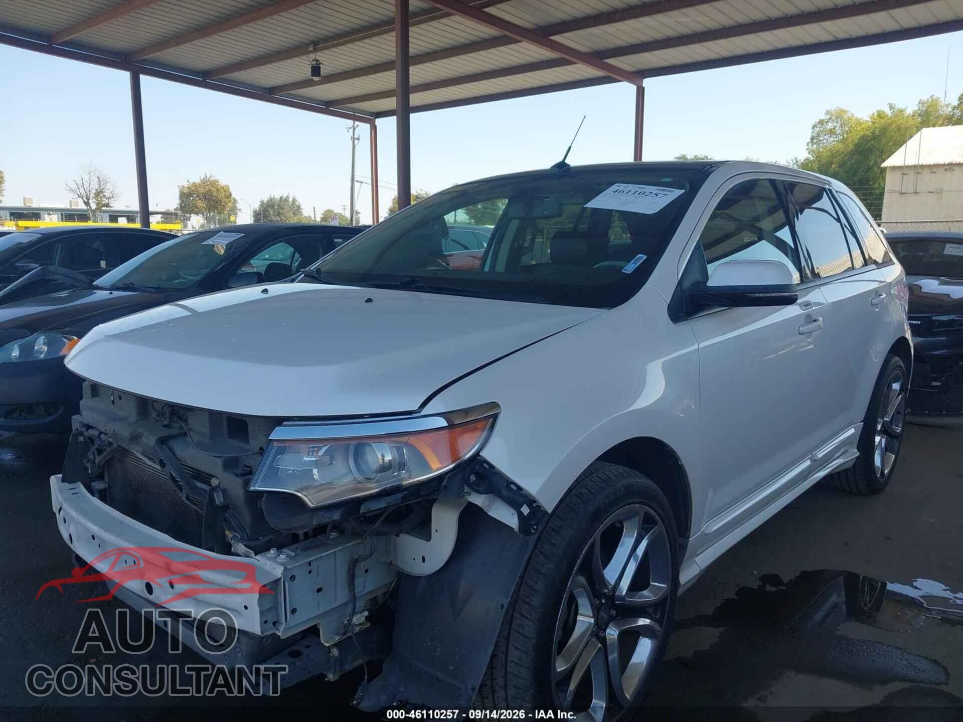 FORD EDGE 2013 - 2FMDK3AK3DBA95425