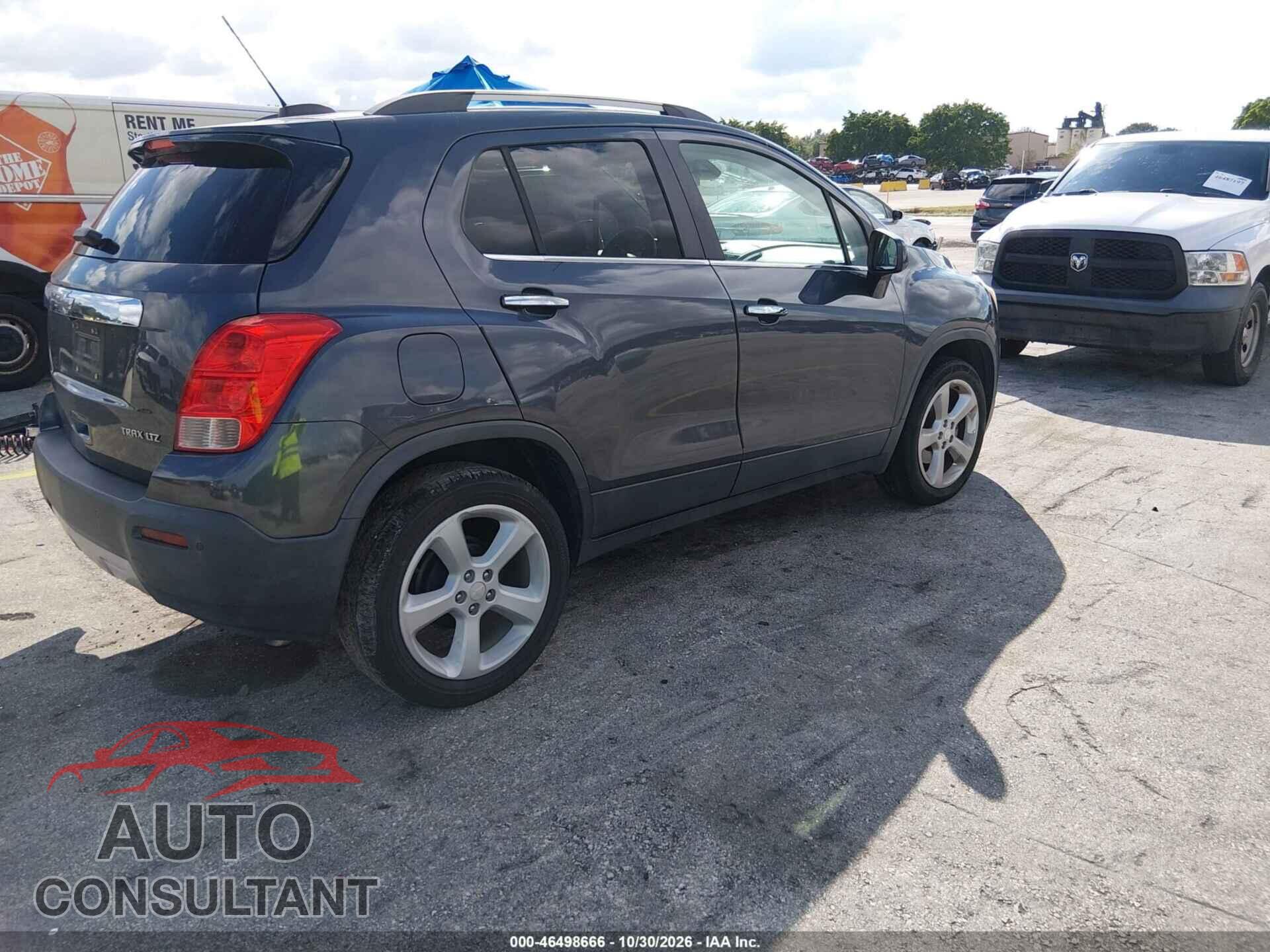 CHEVROLET TRAX 2016 - 3GNCJMSB4GL129363