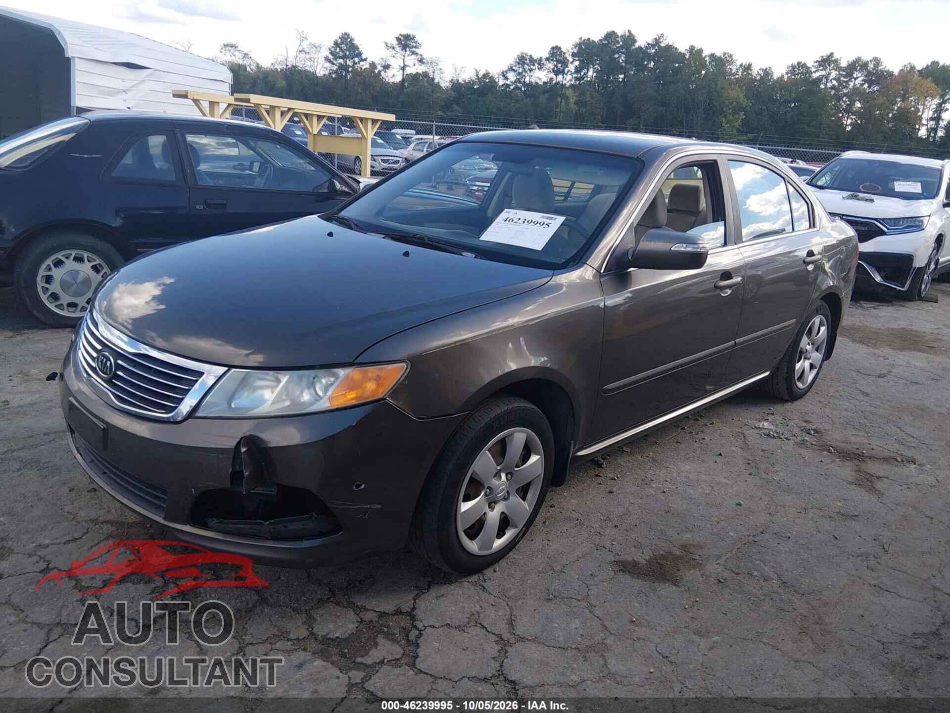 KIA OPTIMA 2010 - KNAGG4A84A5414809