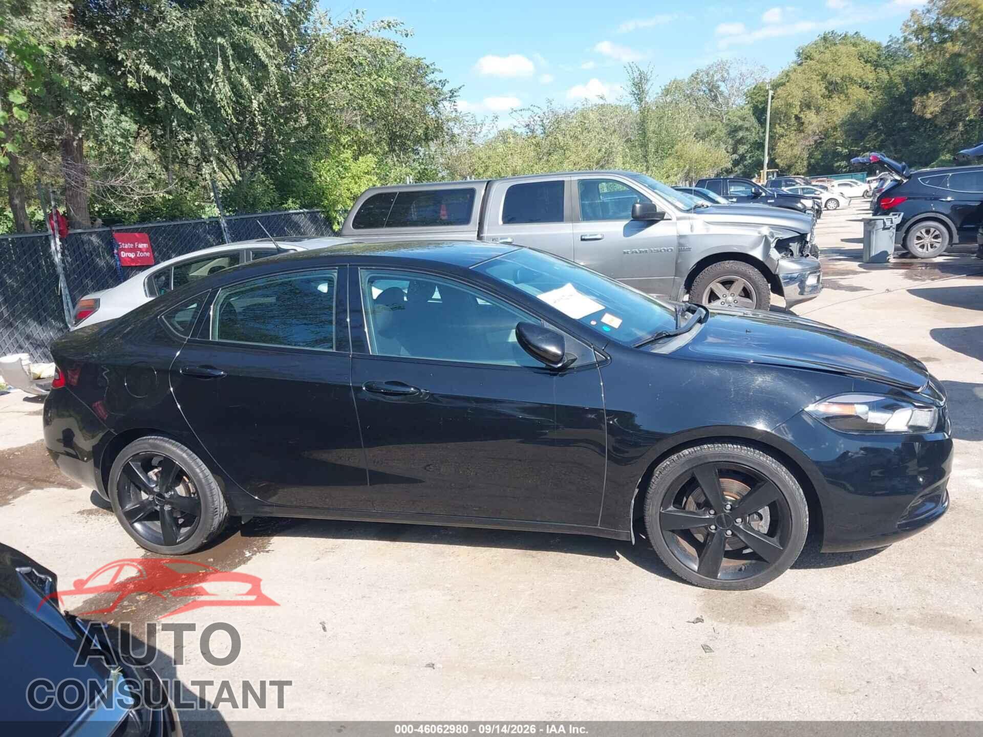DODGE DART 2015 - 1C3CDFBB2FD404233