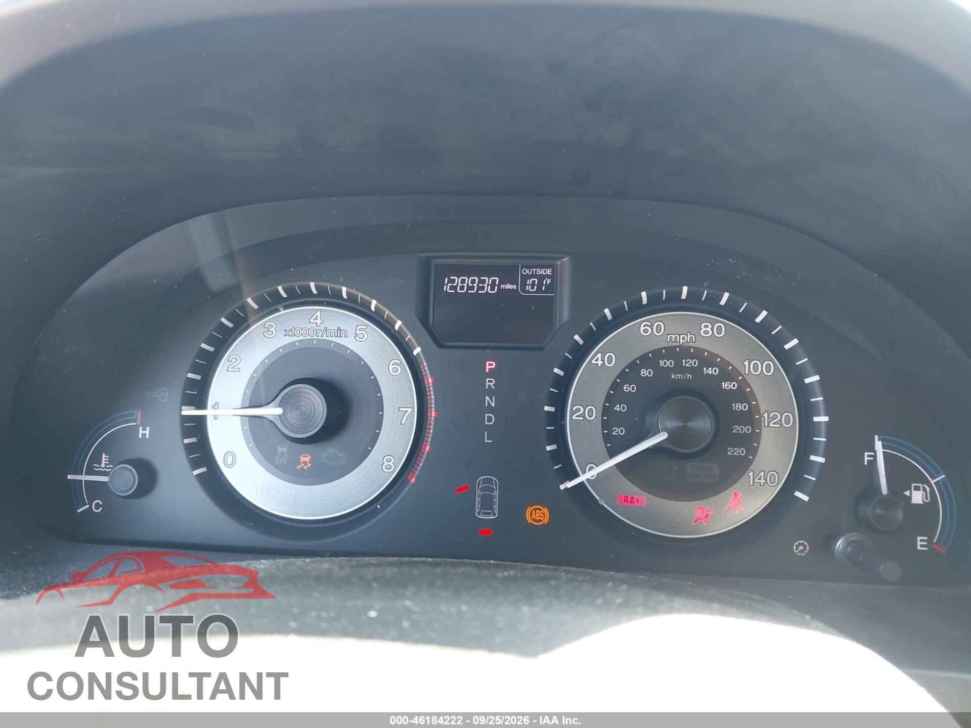 HONDA ODYSSEY 2013 - 5FNRL5H63DB007567