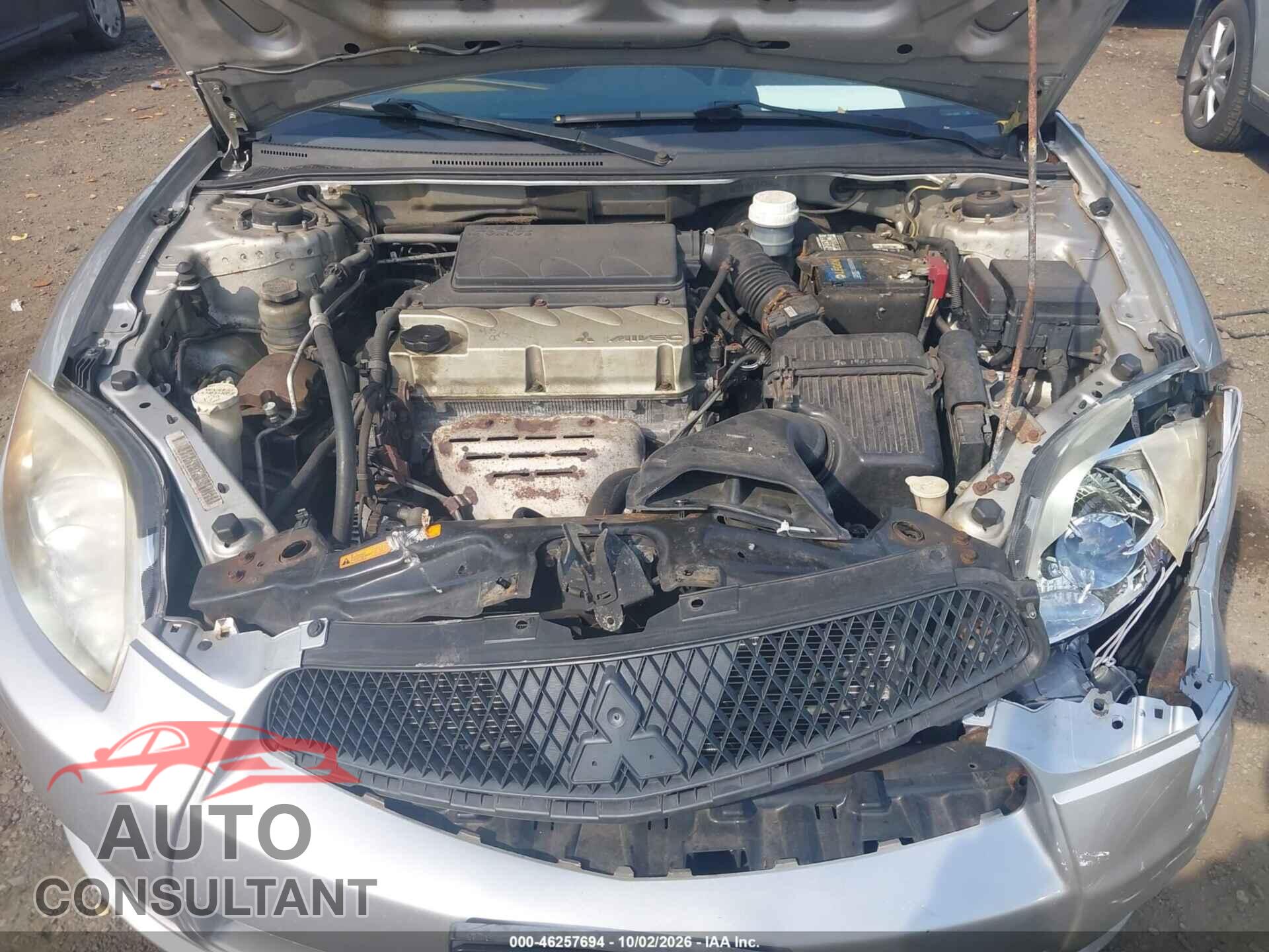 MITSUBISHI ECLIPSE 2009 - 4A3AK24F29E018800