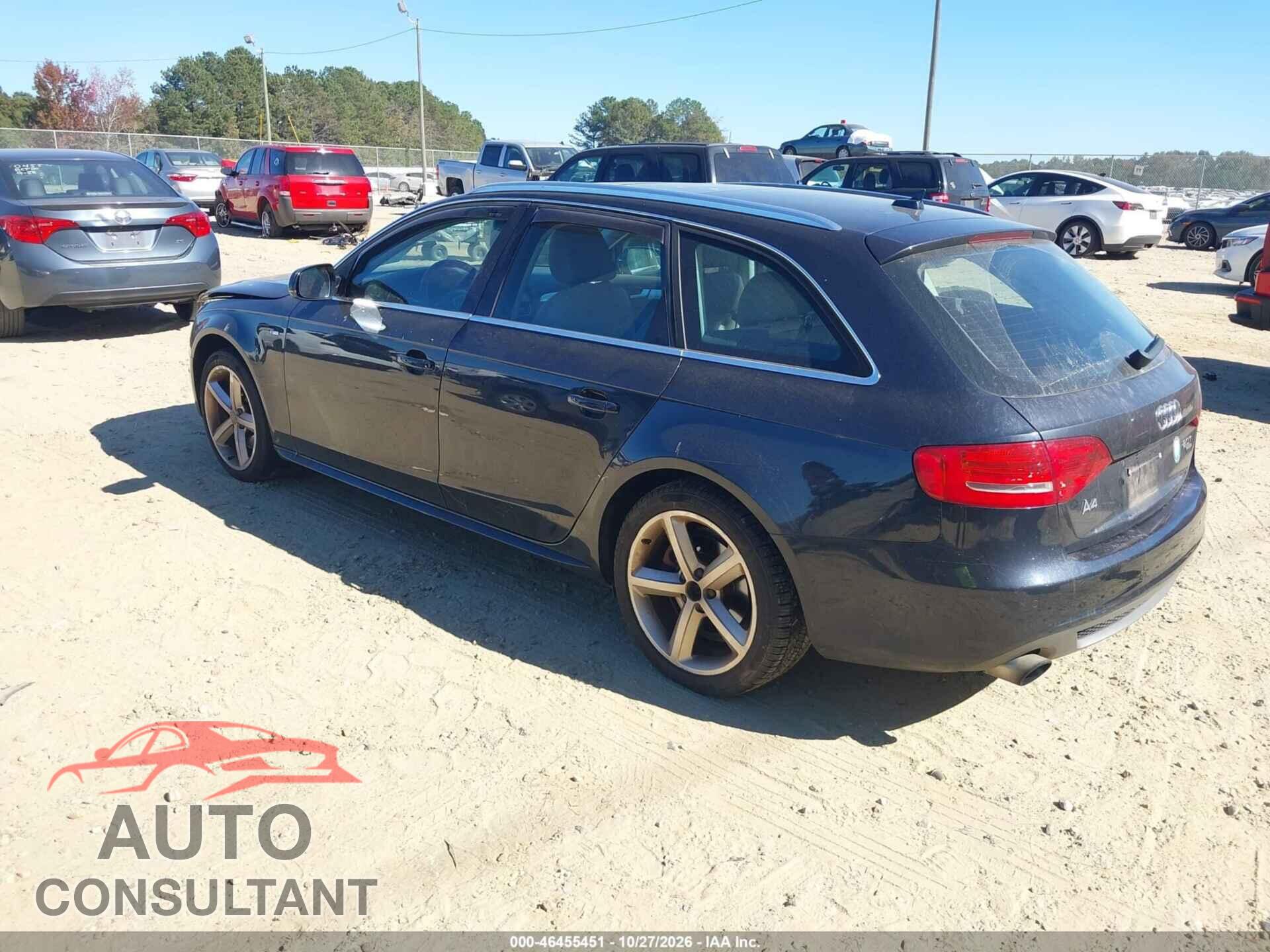 AUDI A4 2012 - WAUWFAFL1CA112933
