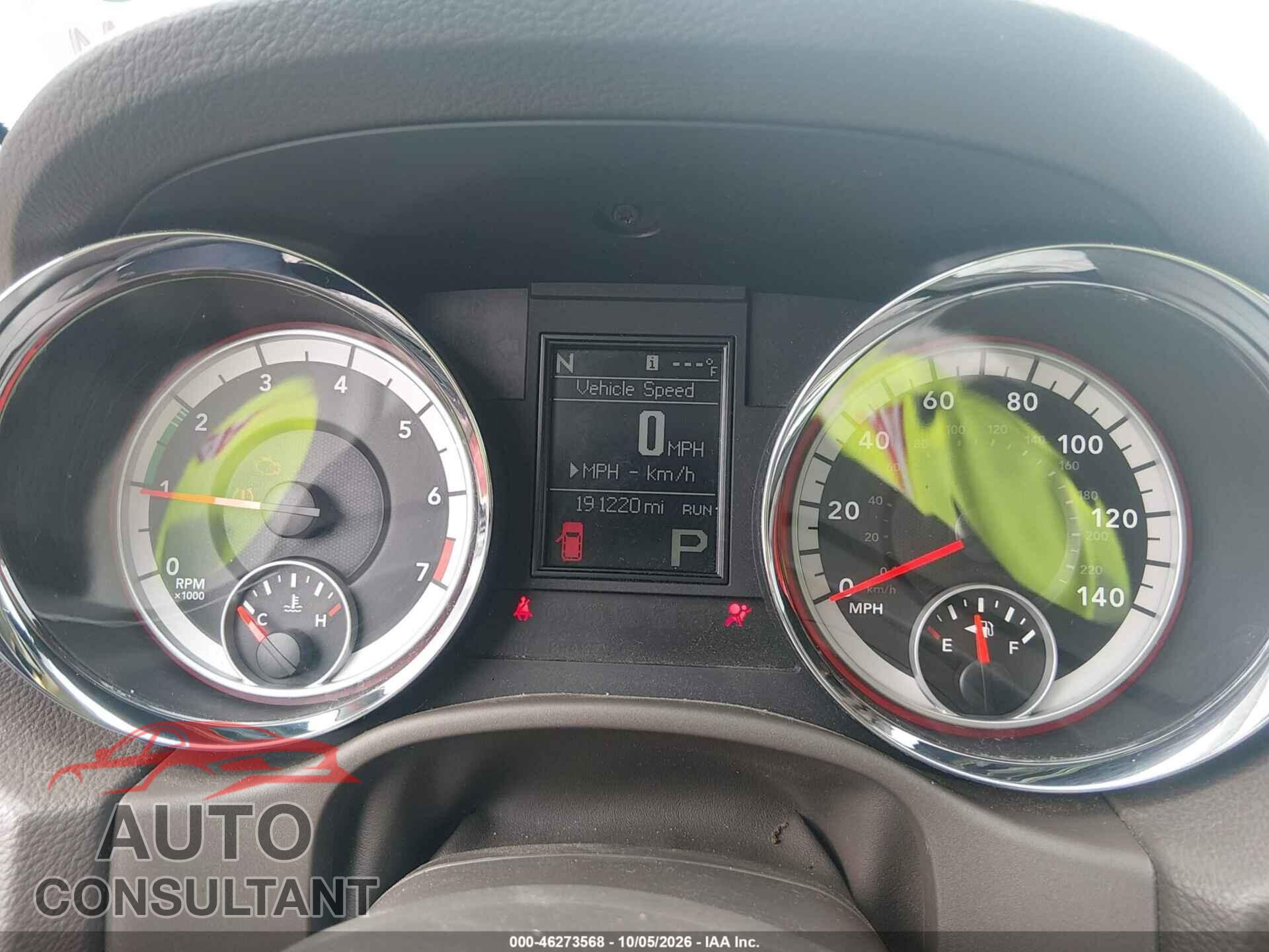 DODGE DURANGO 2011 - 1D4RD4GG3BC598515