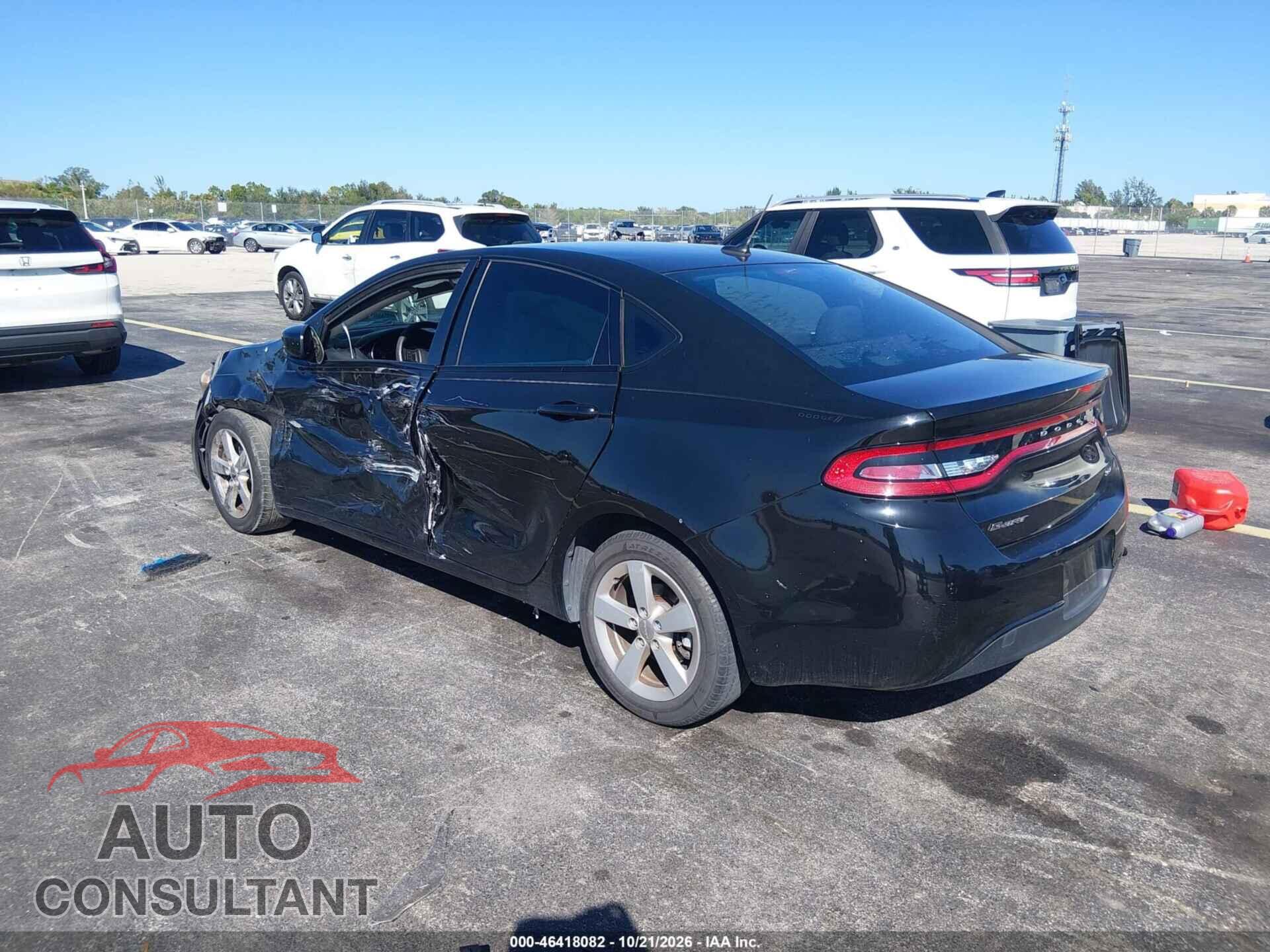 DODGE DART 2015 - 1C3CDFBB8FD369469