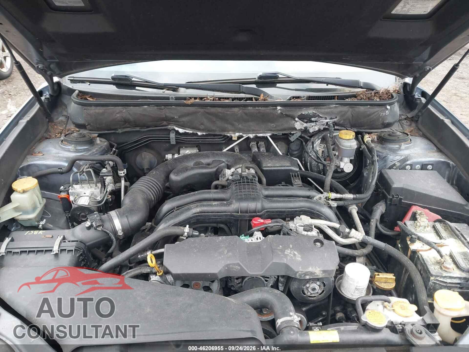 SUBARU OUTBACK 2013 - 4S4BRBPC6D3305609