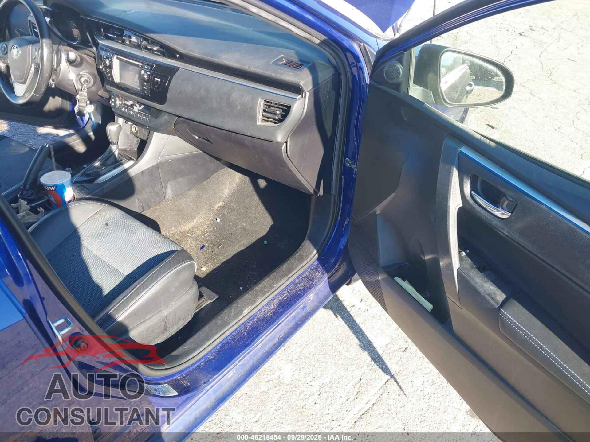 TOYOTA COROLLA 2015 - 2T1BURHEXFC440632