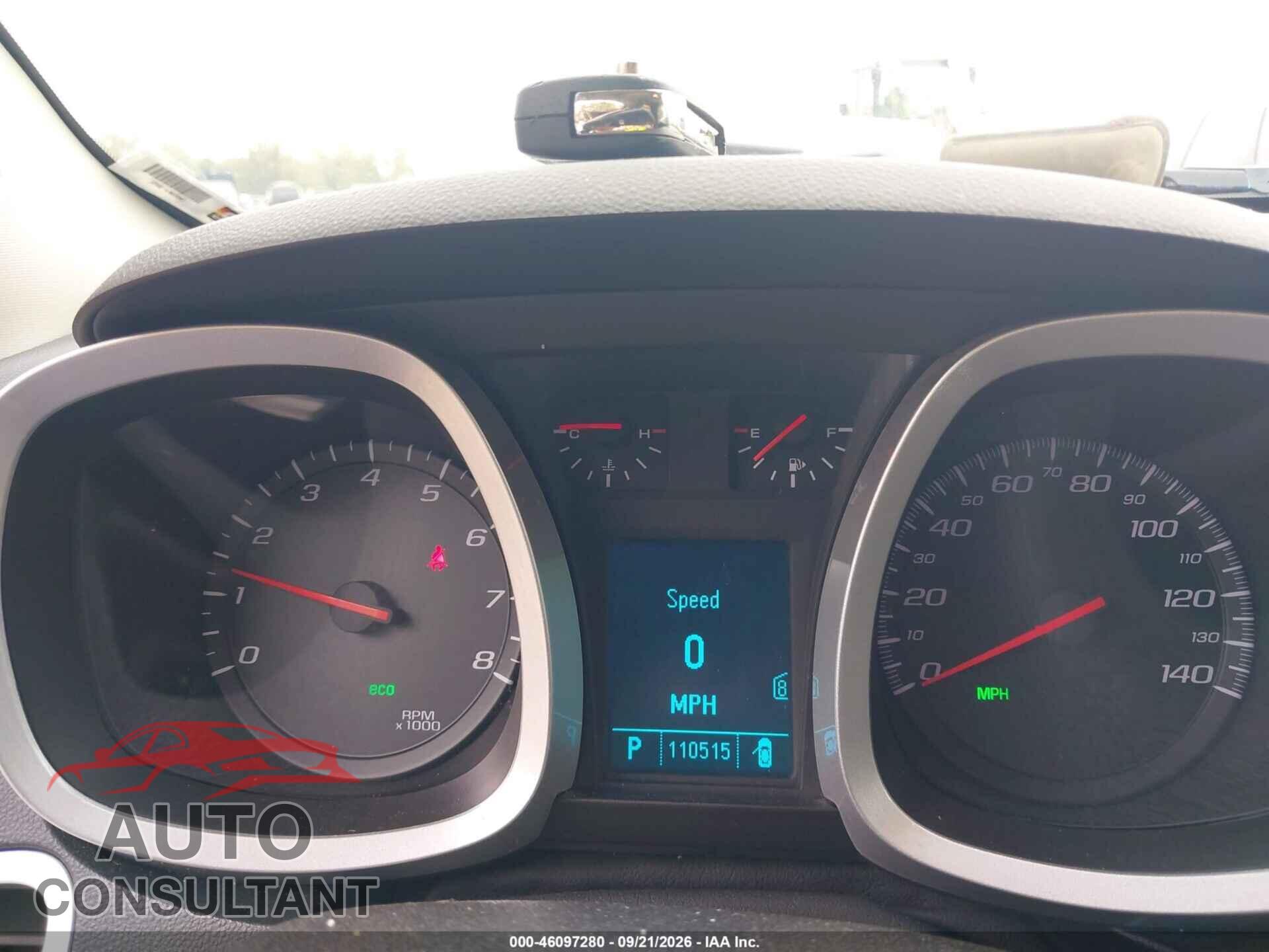 CHEVROLET EQUINOX 2011 - 2CNALDEC0B6235932