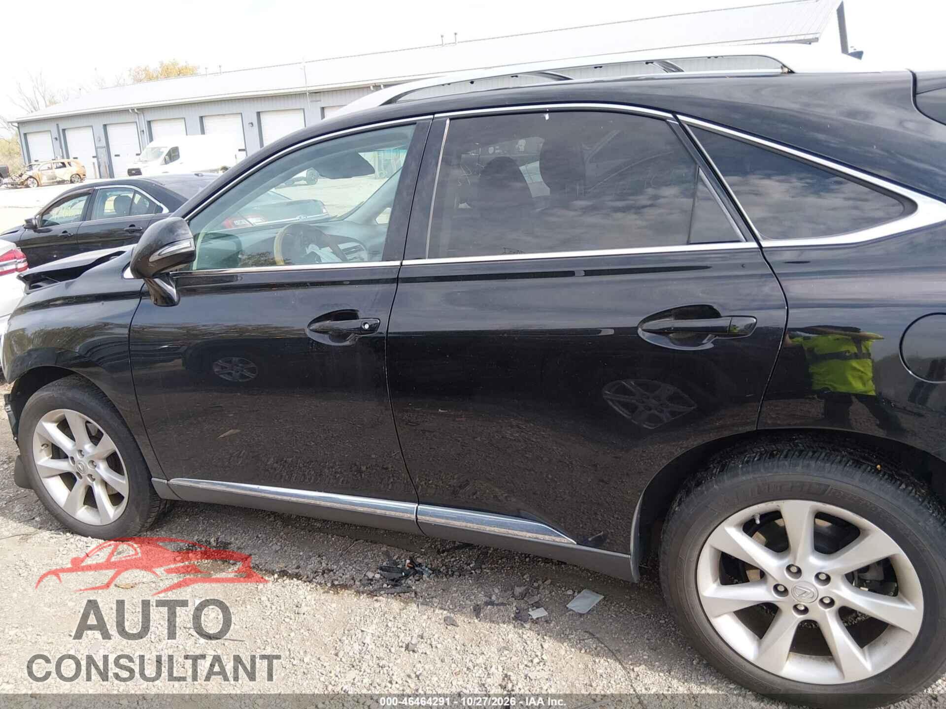 LEXUS RX 350 2010 - 2T2BK1BA3AC049310