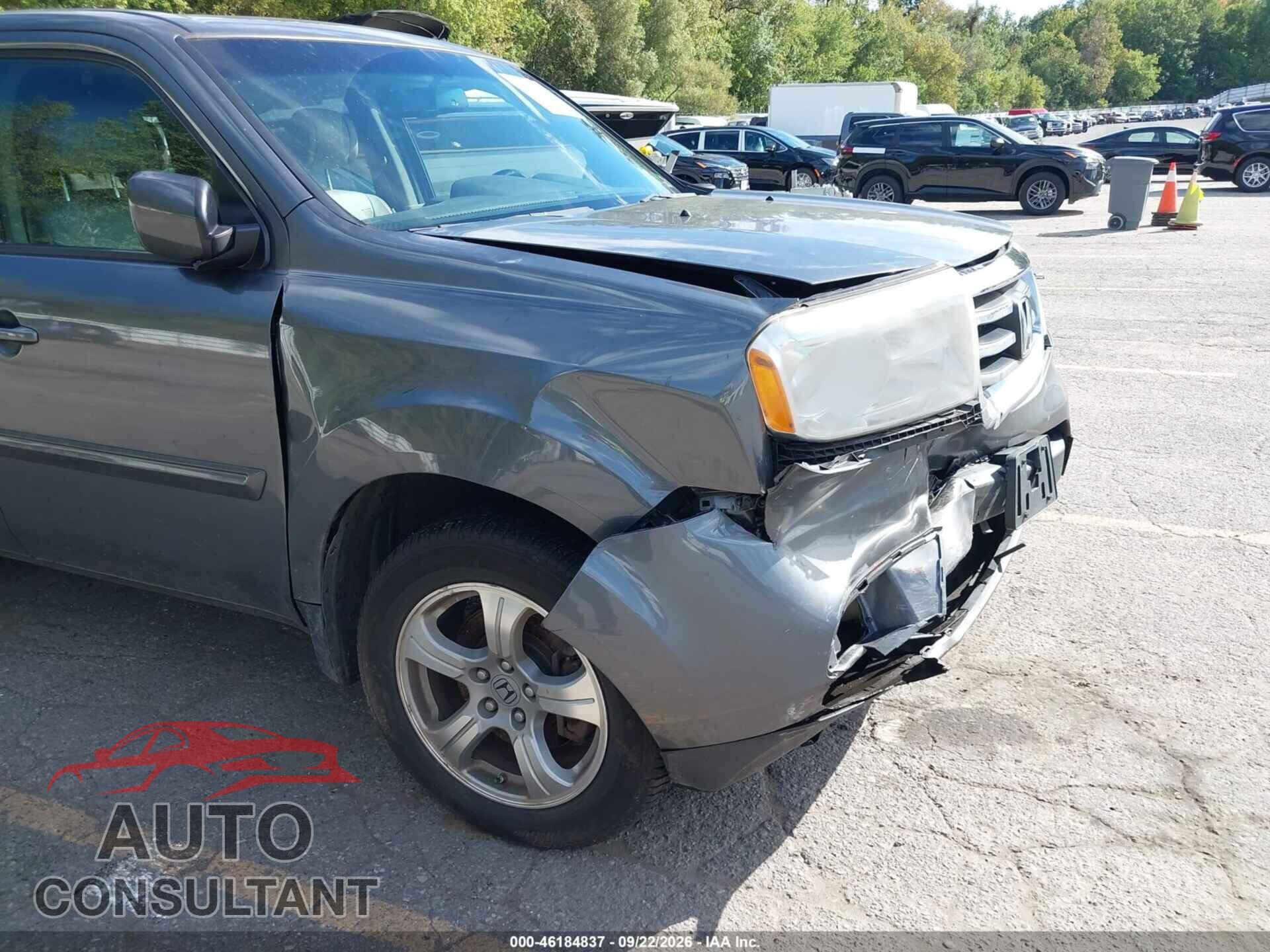 HONDA PILOT 2013 - 5FNYF4H55DB001290
