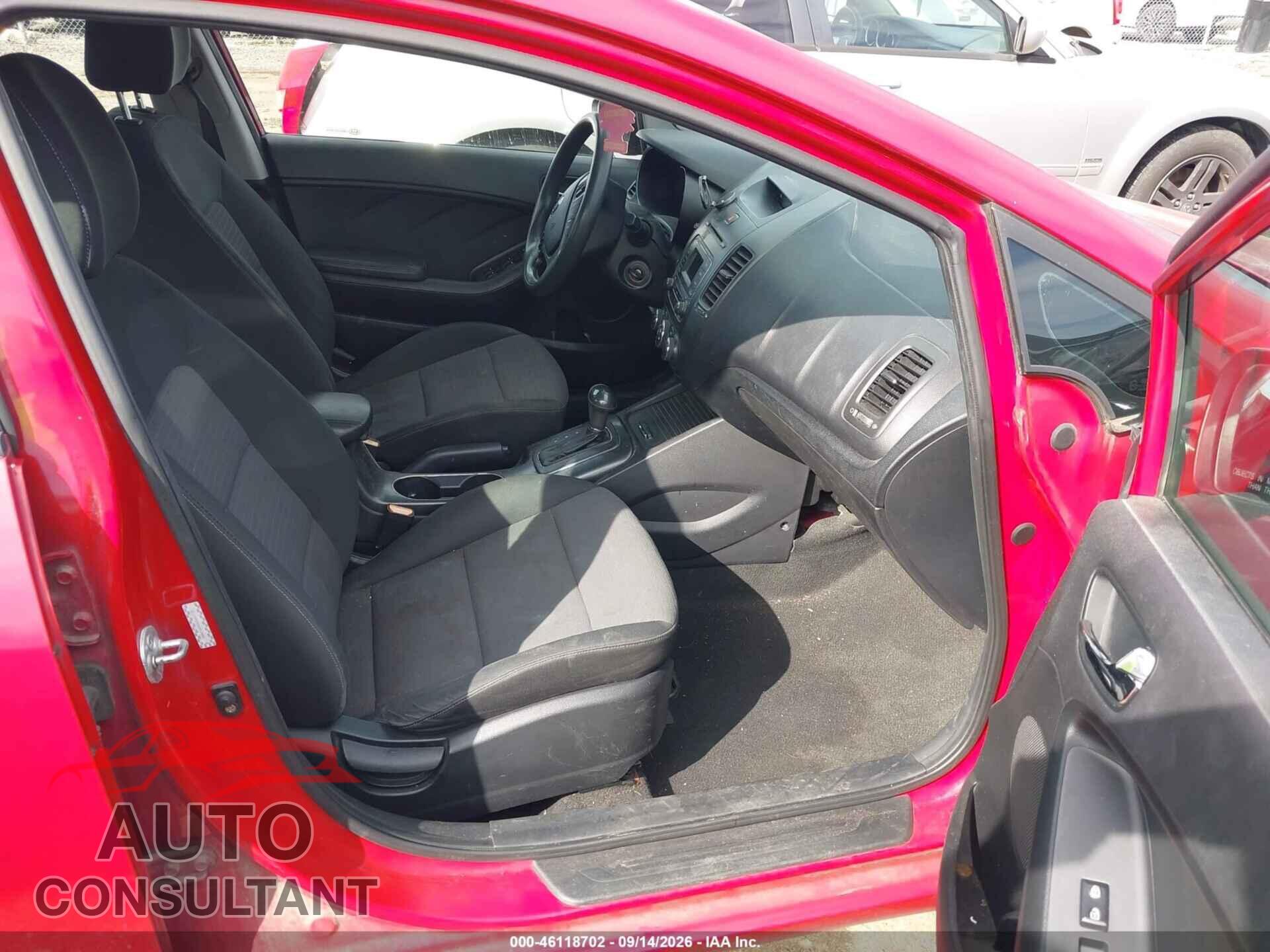KIA FORTE 2014 - KNAFX4A68E5087735