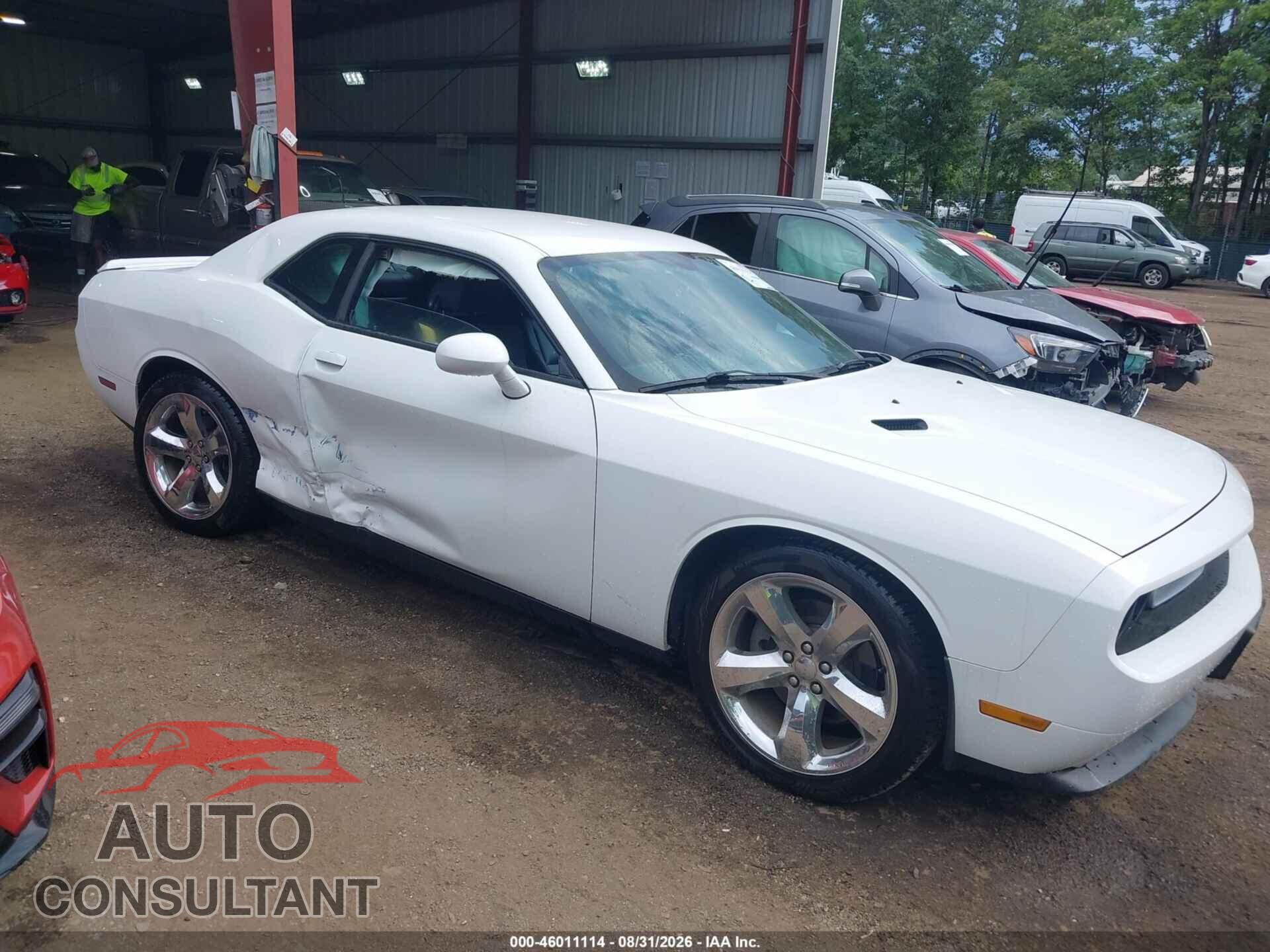 DODGE CHALLENGER 2012 - 2C3CDYAG3CH135182