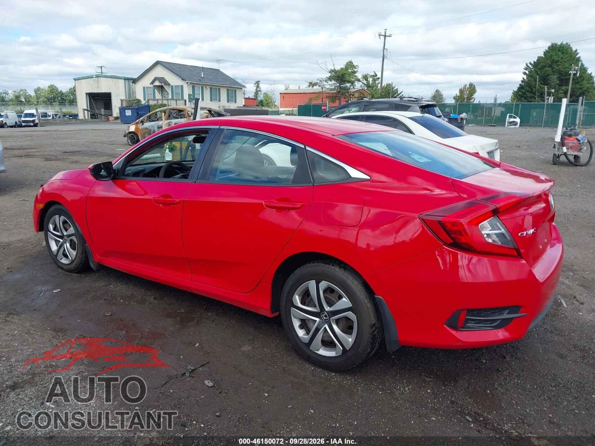 HONDA CIVIC 2016 - 2HGFC2F54GH570512