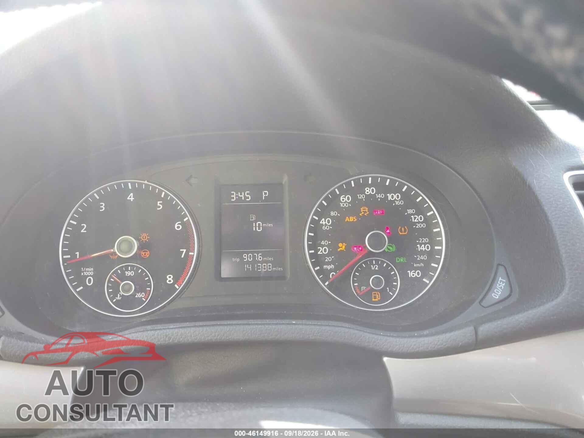 VOLKSWAGEN PASSAT 2015 - 1VWAS7A36FC089934