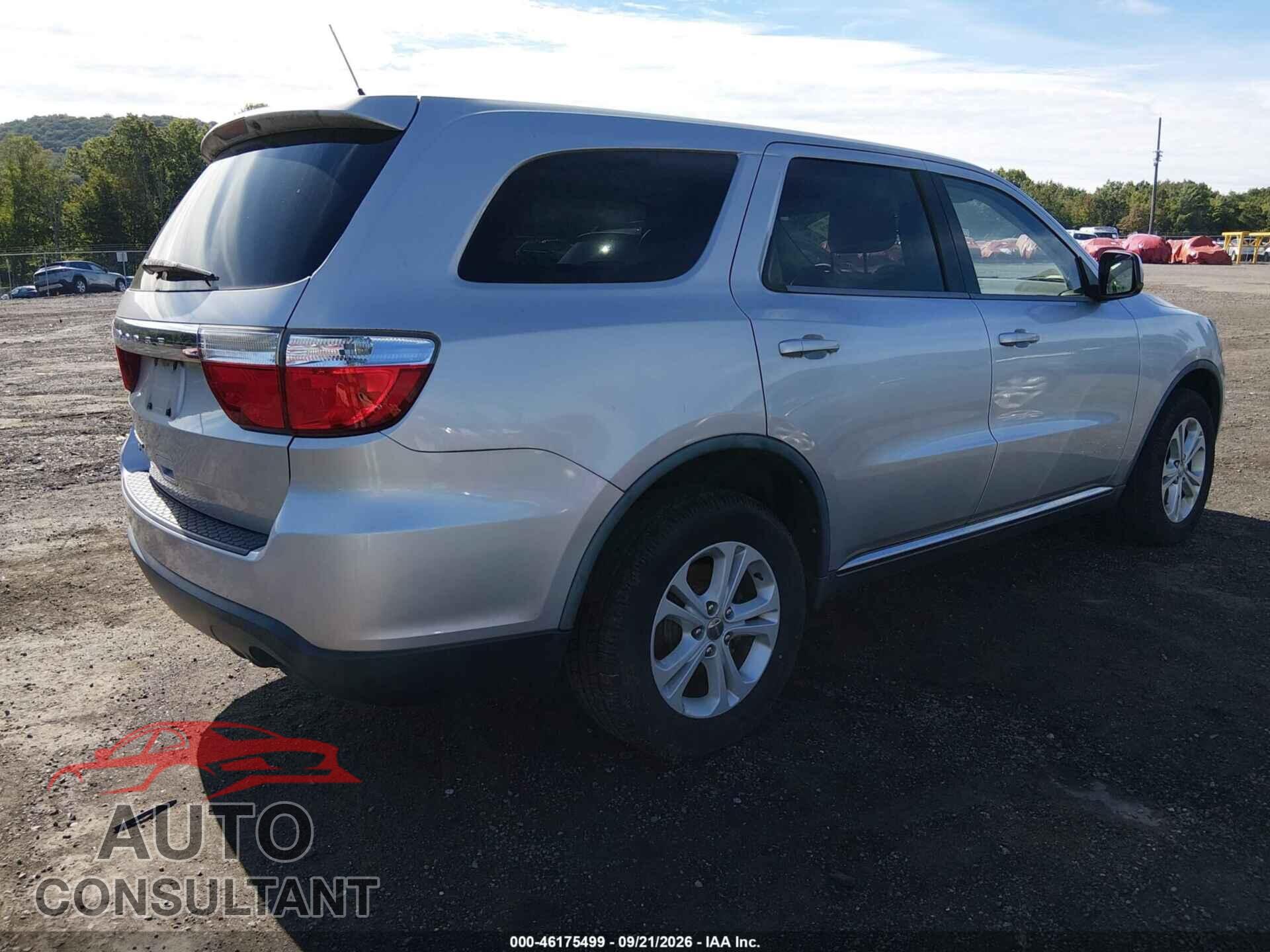 DODGE DURANGO 2012 - 1C4RDJAG2CC110872