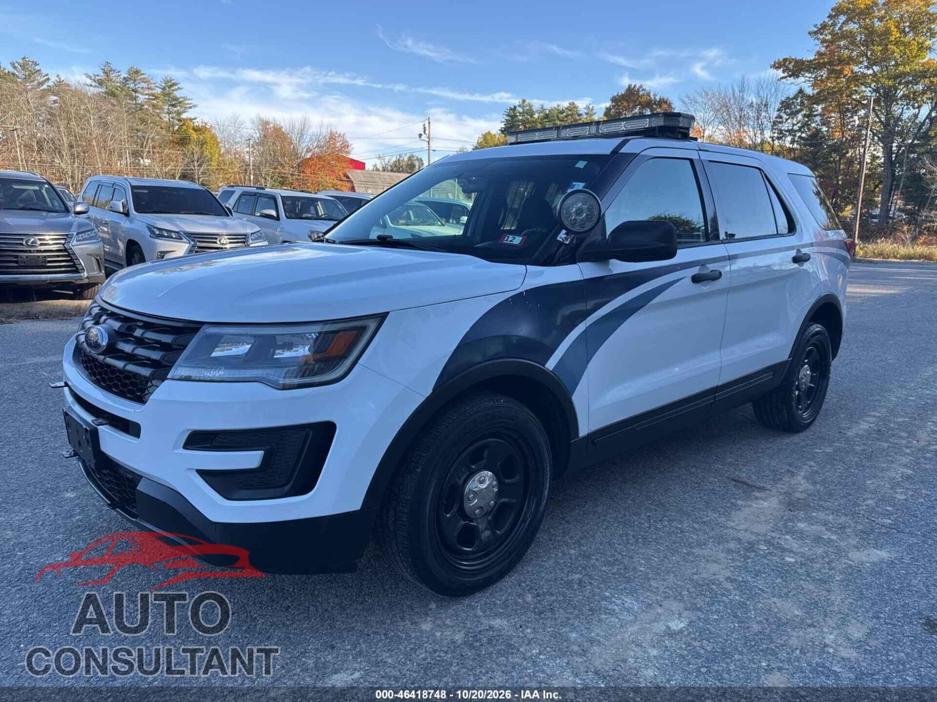 FORD POLICE INTERCEPTOR UTILITY 2018 - 1FM5K8AR2JGB69176