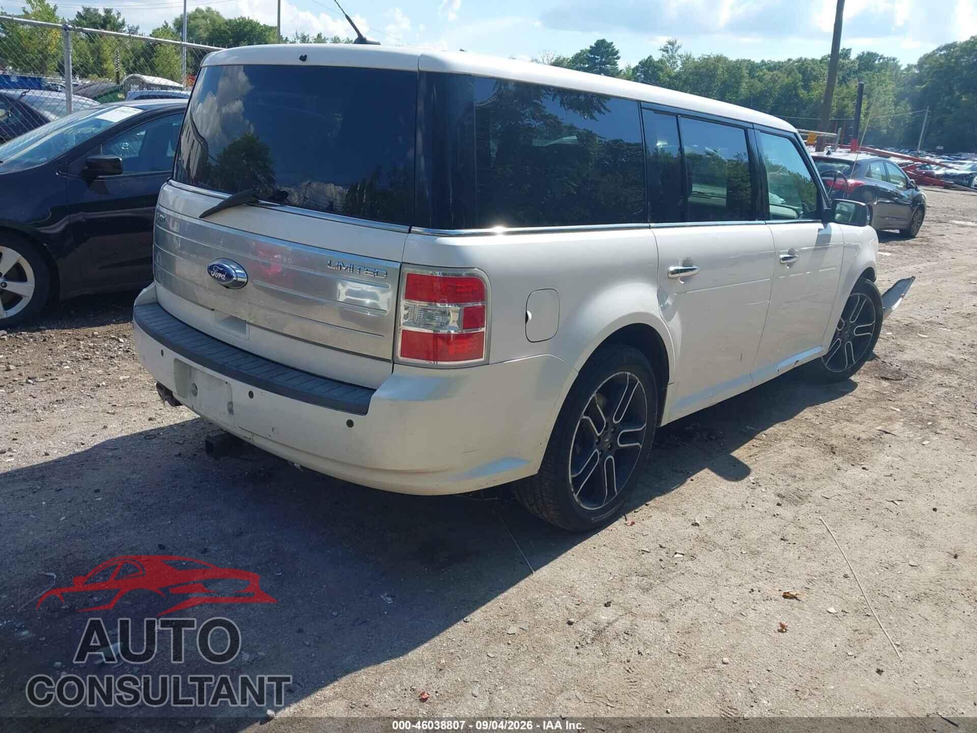 FORD FLEX 2011 - 2FMGK5DC1BBD30852