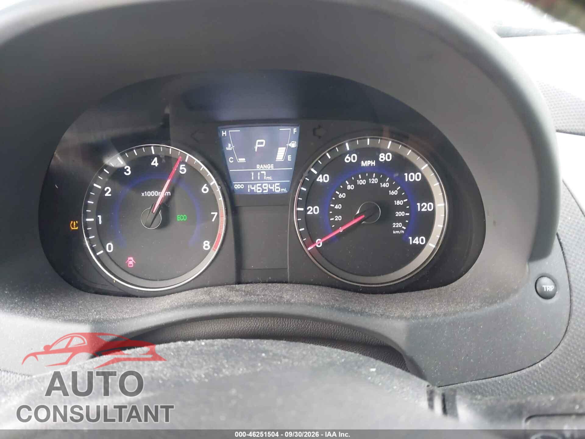 HYUNDAI ACCENT 2013 - KMHCU5AE0DU097574
