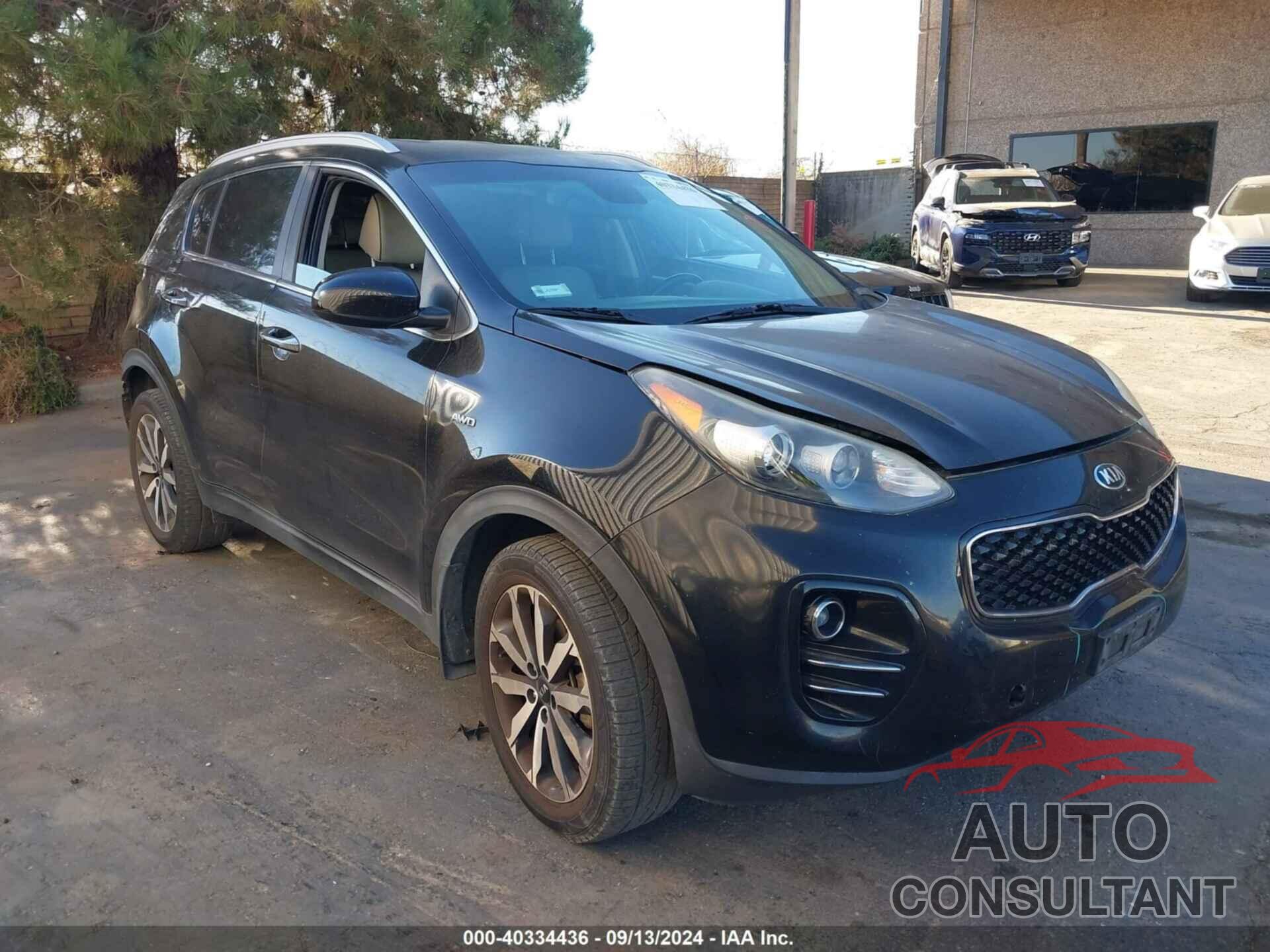 KIA SPORTAGE 2017 - KNDPNCAC8H7138060