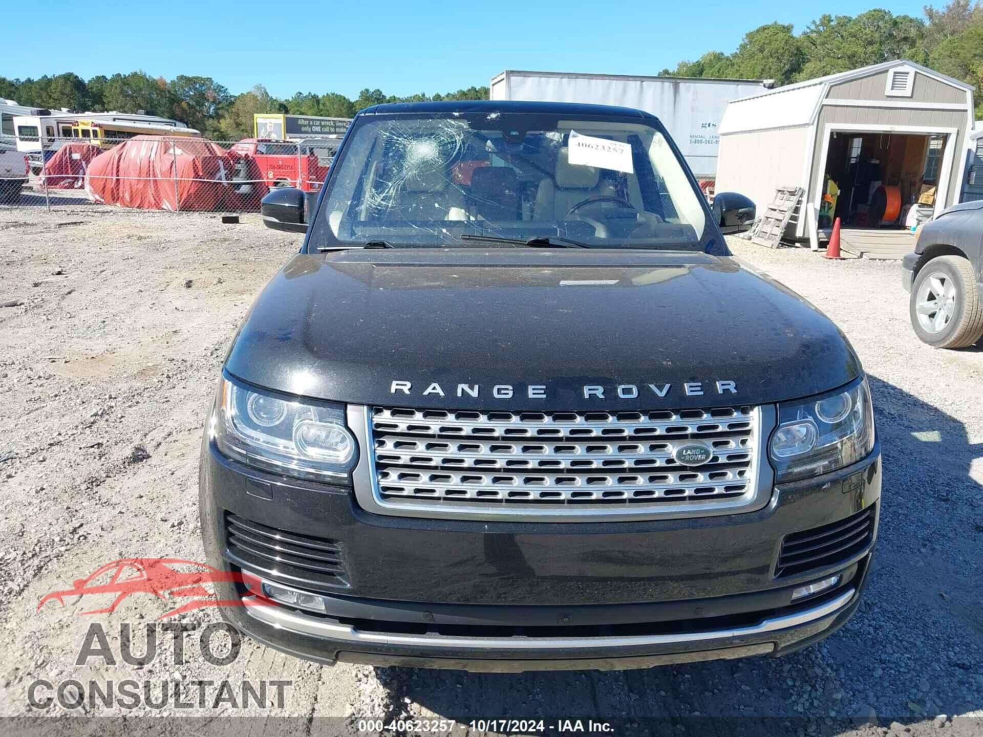 LAND ROVER RANGE ROVER 2016 - SALGS2EF6GA257162