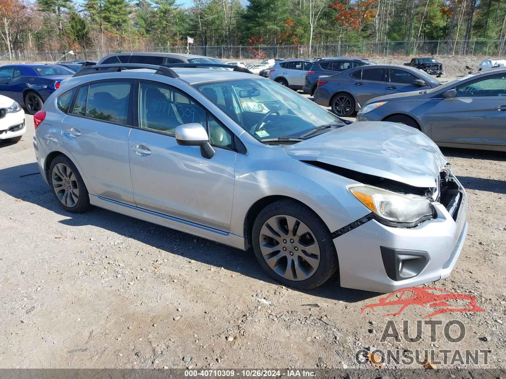 SUBARU IMPREZA 2013 - JF1GPAS67DH825502