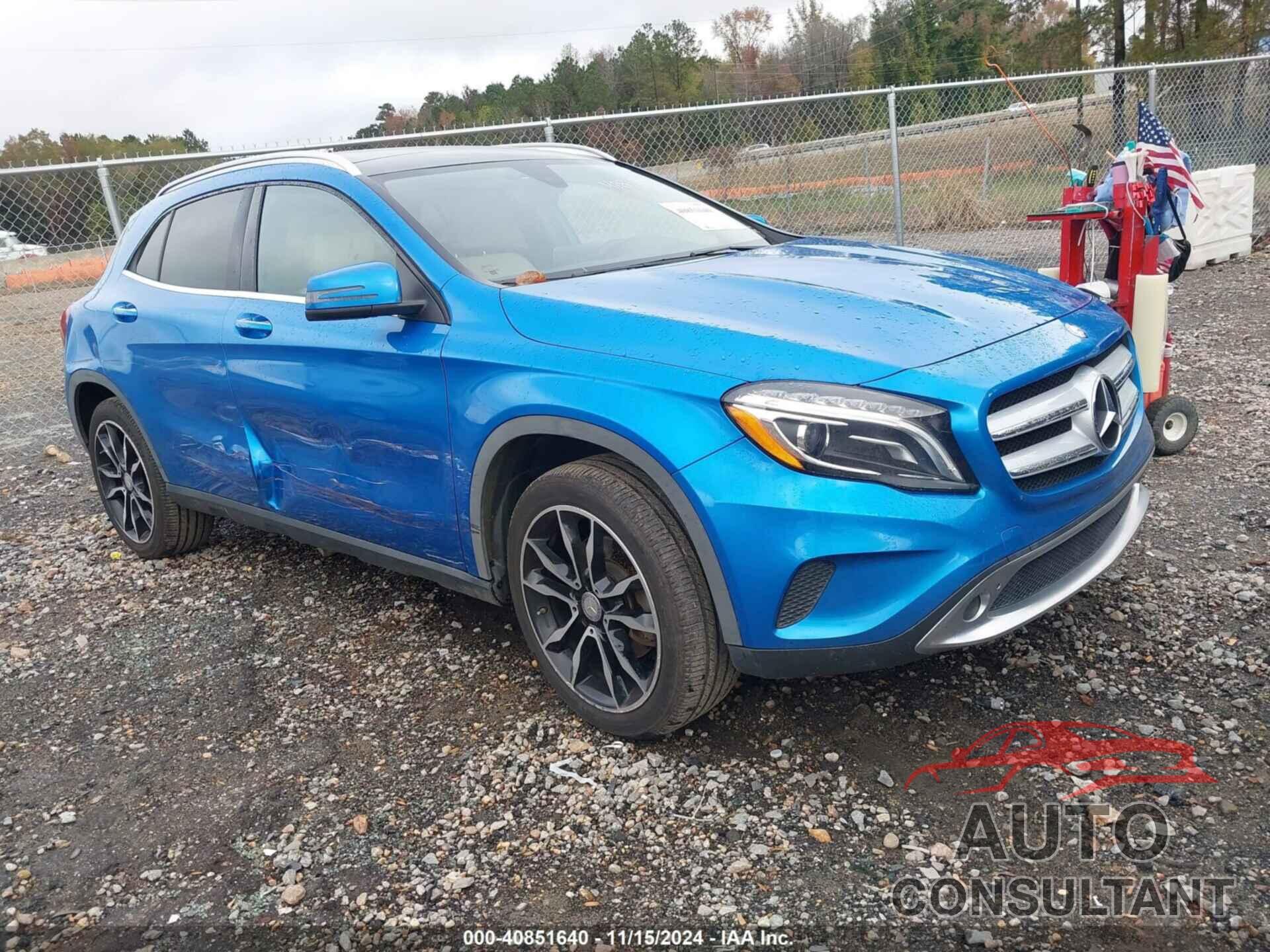 MERCEDES-BENZ GLA 250 2017 - WDCTG4GB0HJ309801