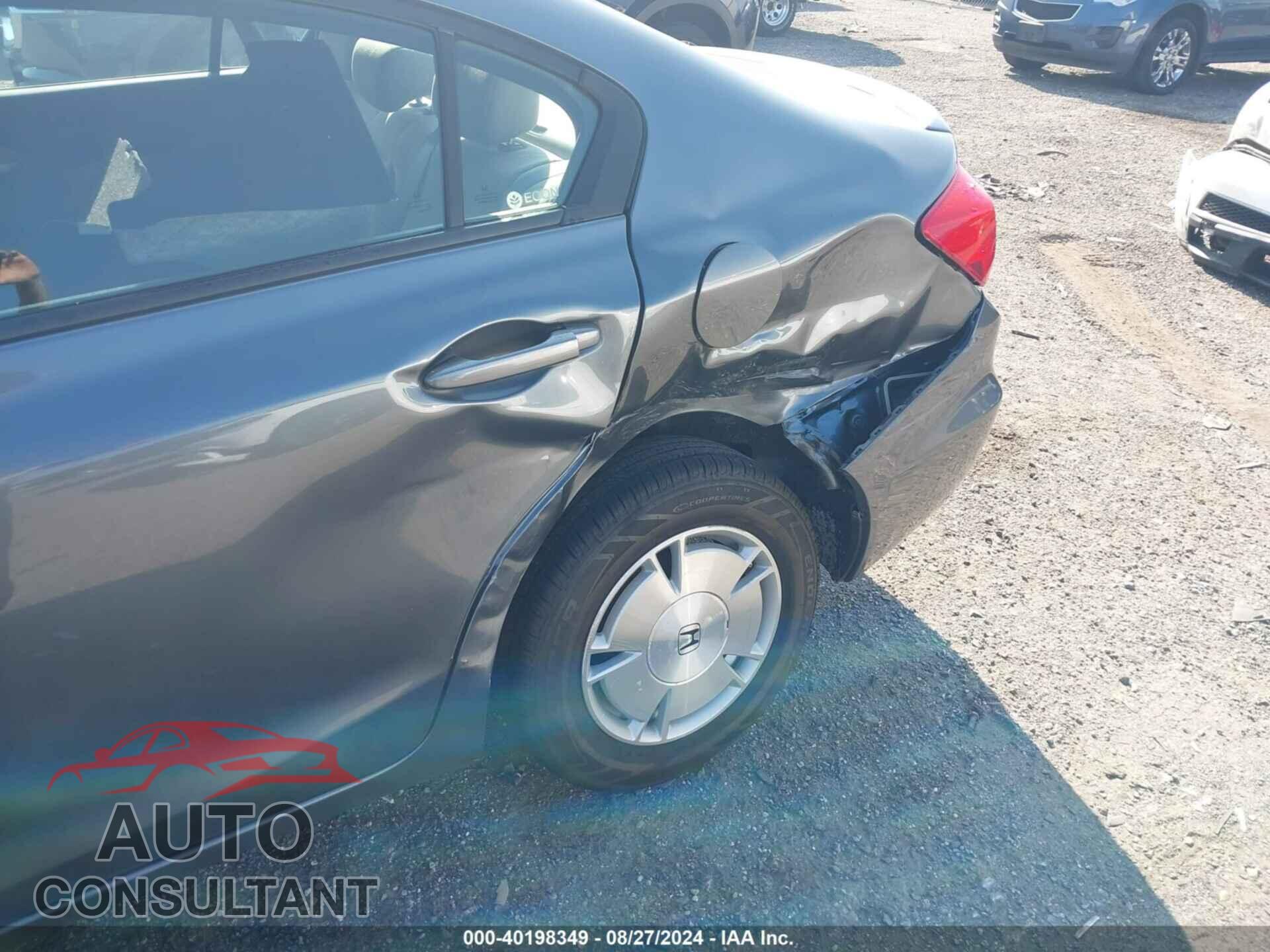 HONDA CIVIC 2012 - 2HGFB2F66CH522032