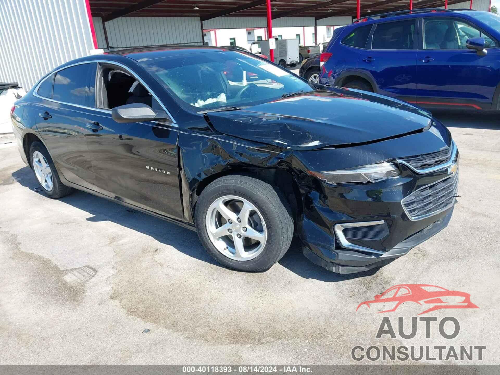 CHEVROLET MALIBU 2018 - 1G1ZB5ST8JF219978