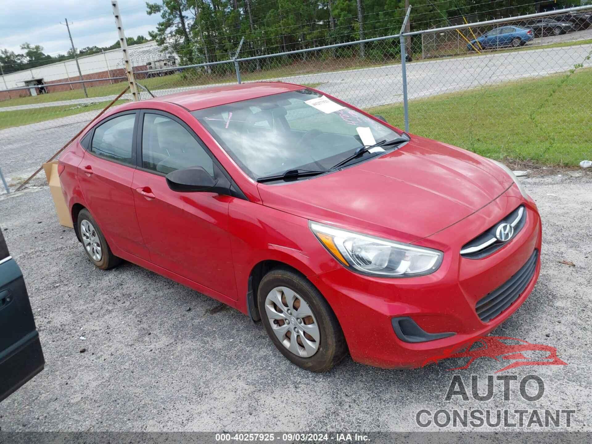 HYUNDAI ACCENT 2016 - KMHCT4AE0GU023539