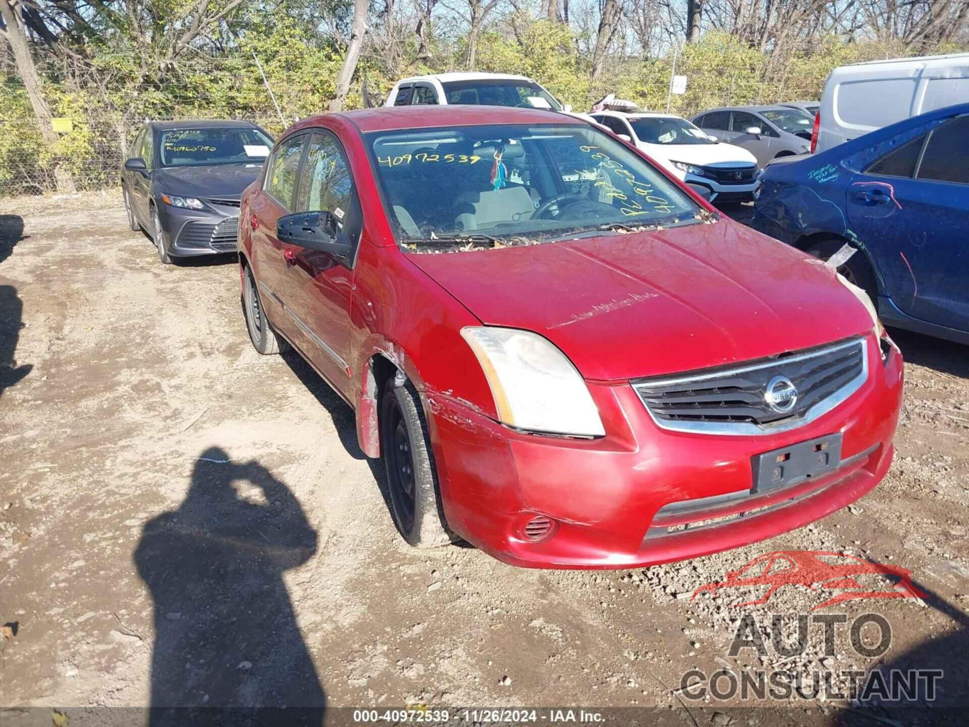 NISSAN SENTRA 2012 - 3N1AB6AP4CL666284