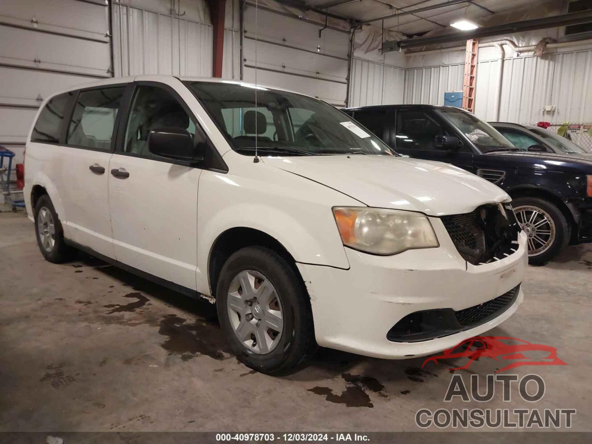 DODGE GRAND CARAVAN 2011 - 2D4JN1AGXBR636072