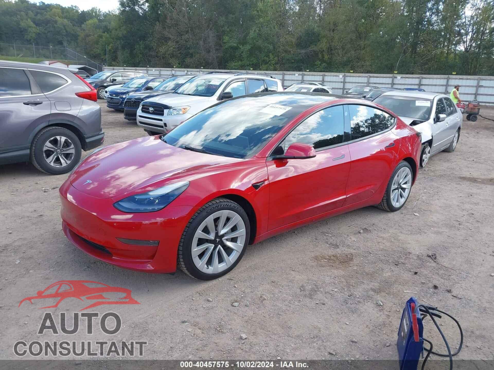 TESLA MODEL 3 2022 - 5YJ3E1EA4NF186799