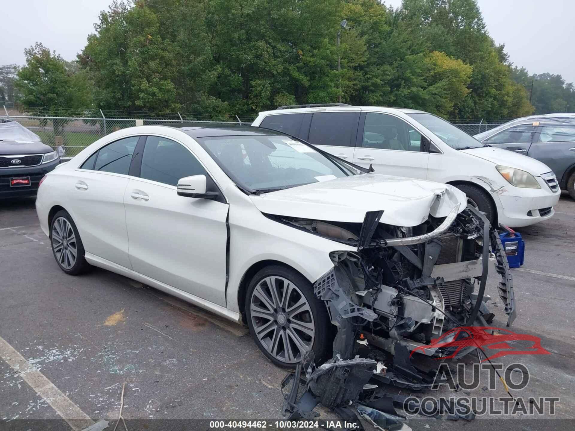 MERCEDES-BENZ CLA 2017 - WDDSJ4GB8HN420016