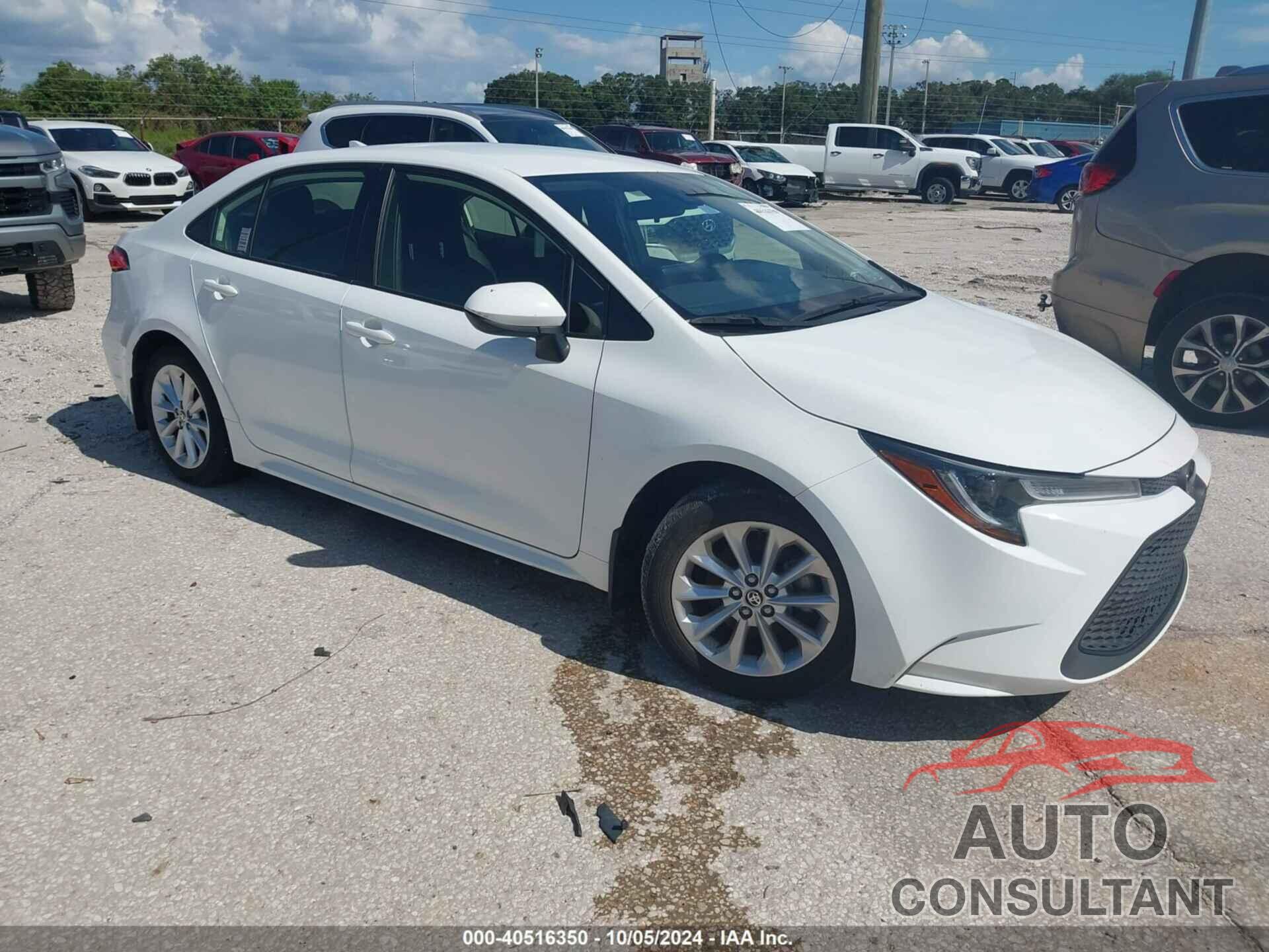 TOYOTA COROLLA 2022 - JTDVPMAE2N3022042