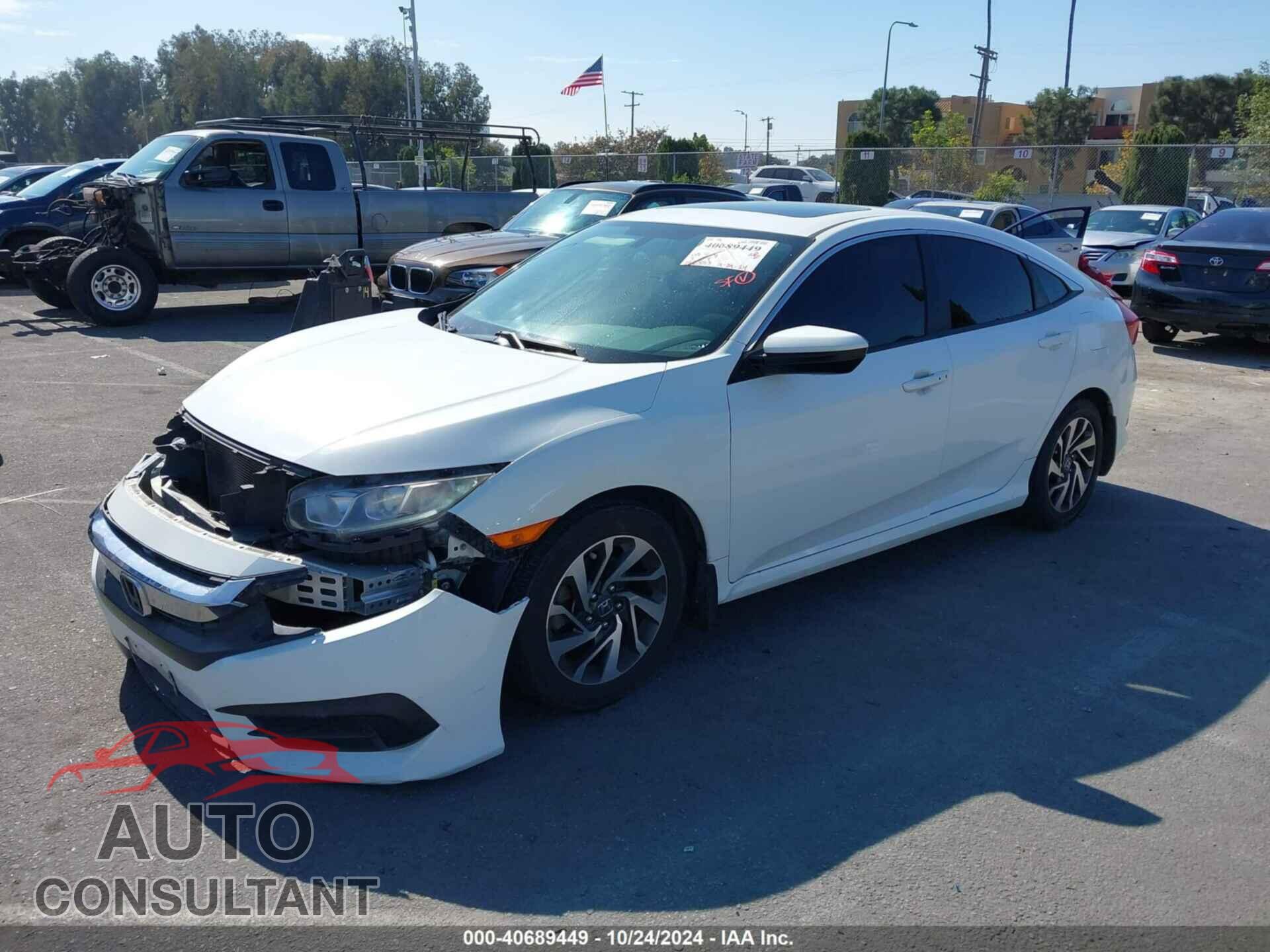 HONDA CIVIC 2017 - 2HGFC2F74HH542227