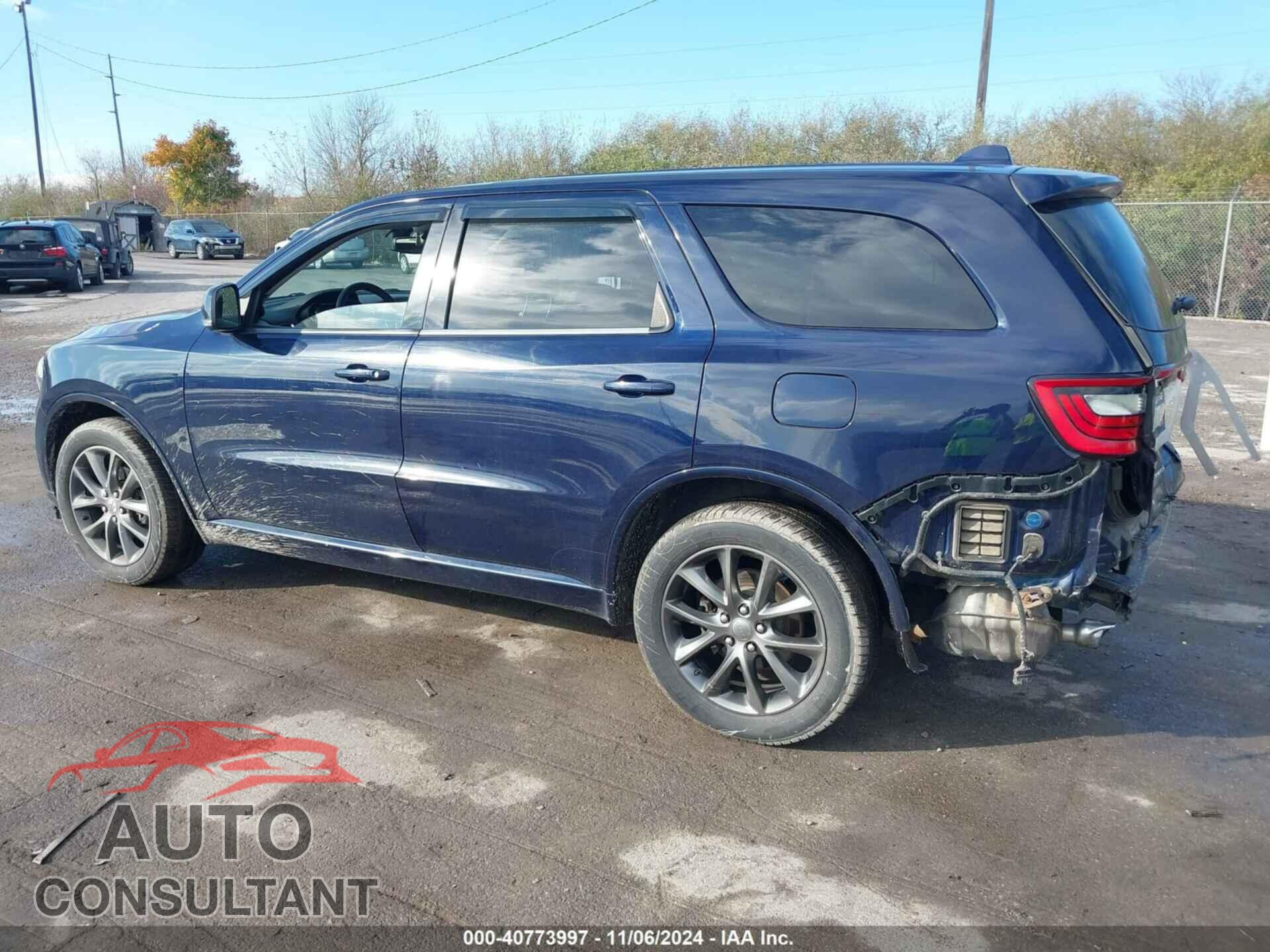 DODGE DURANGO 2017 - 1C4RDJDG9HC697770