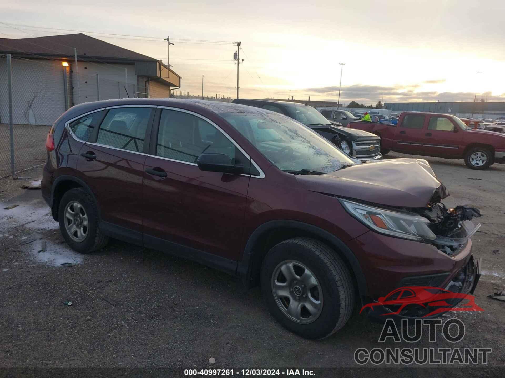 HONDA CR-V 2015 - 5J6RM4H30FL039710