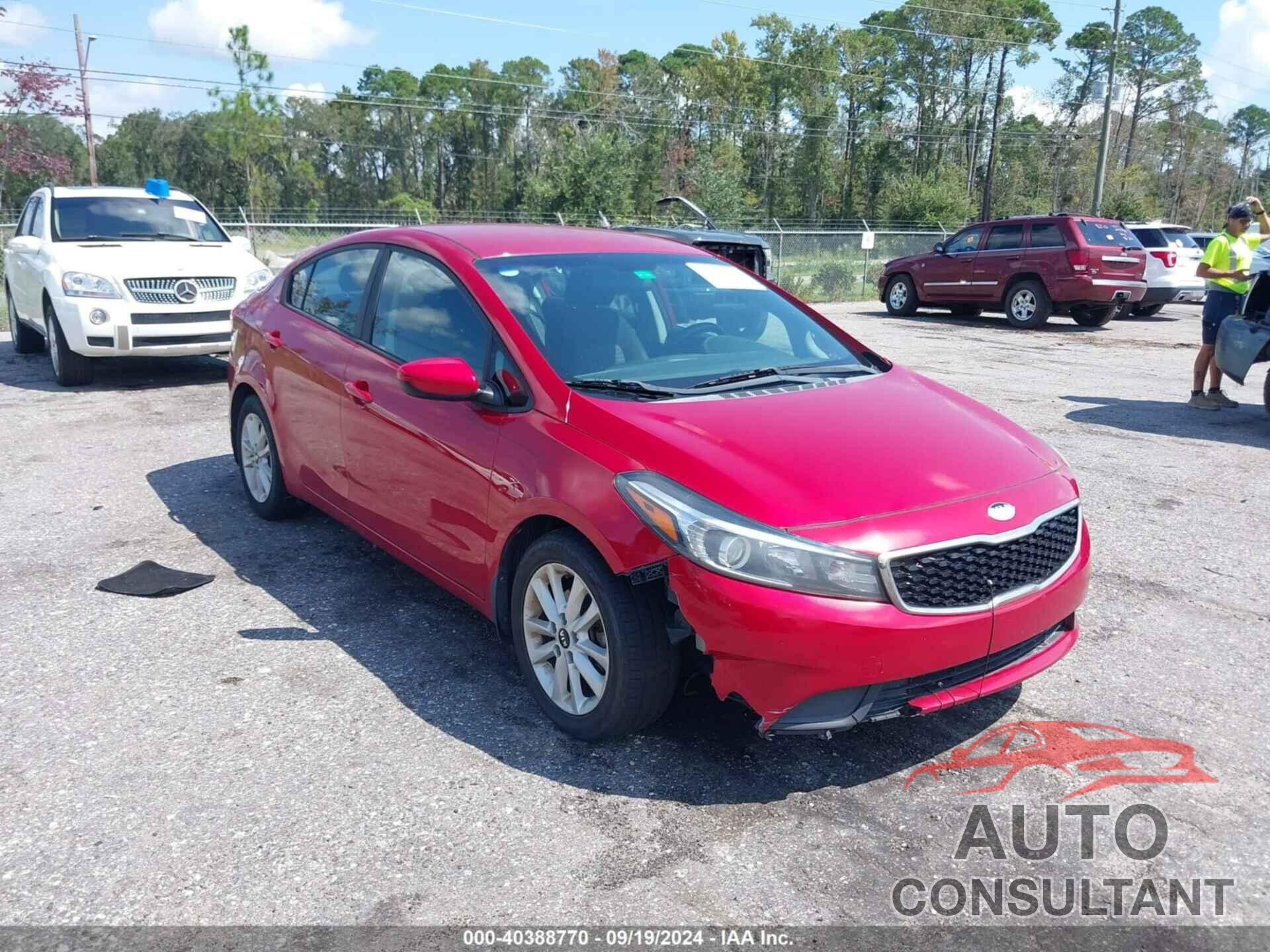 KIA FORTE 2017 - 3KPFL4A72HE070218
