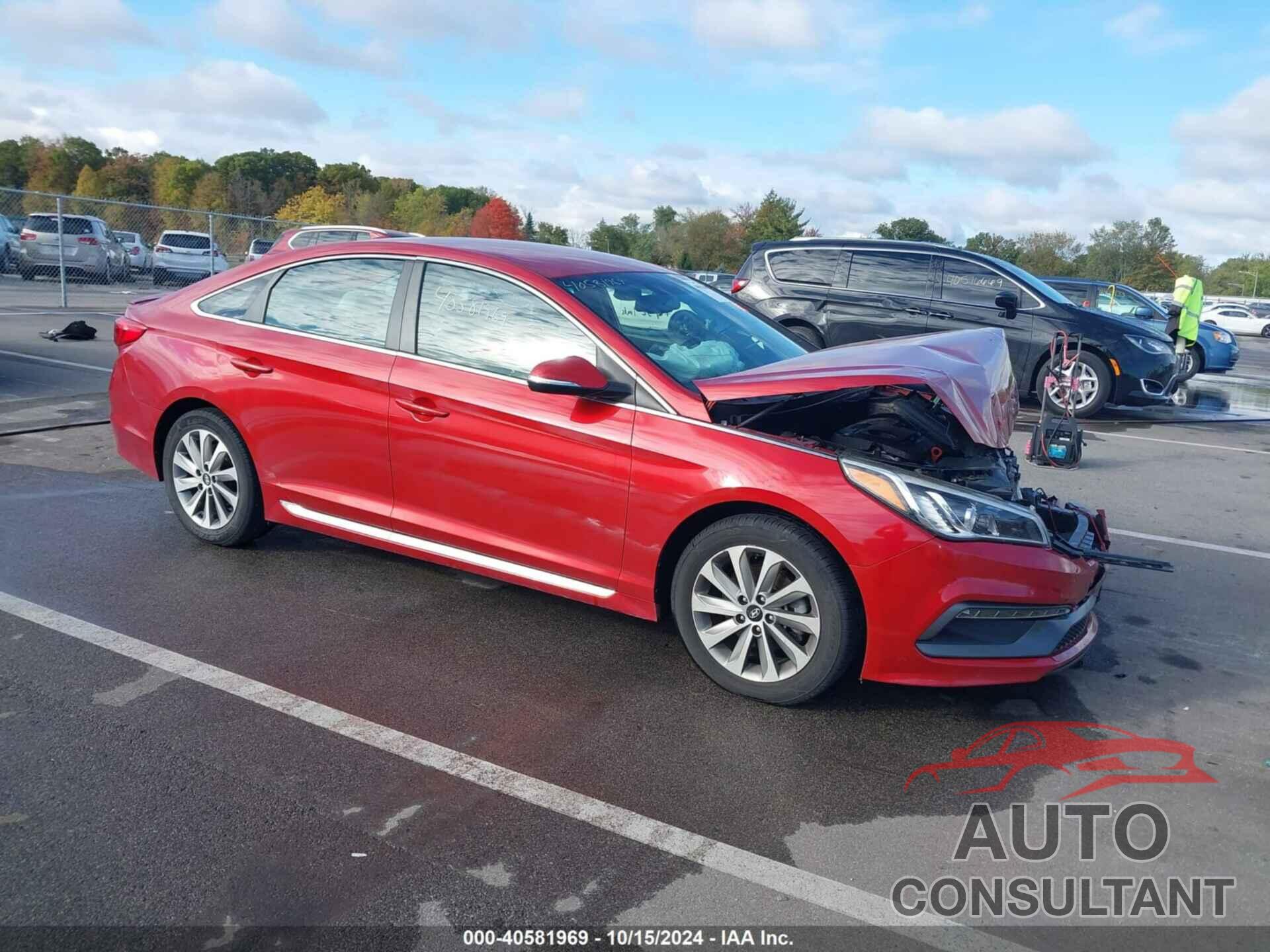 HYUNDAI SONATA 2017 - 5NPE34AF3HH504564