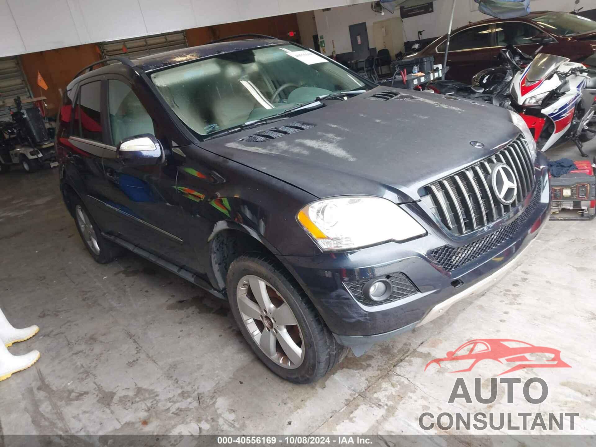 MERCEDES-BENZ ML 350 2010 - 4JGBB5GB6AA534781