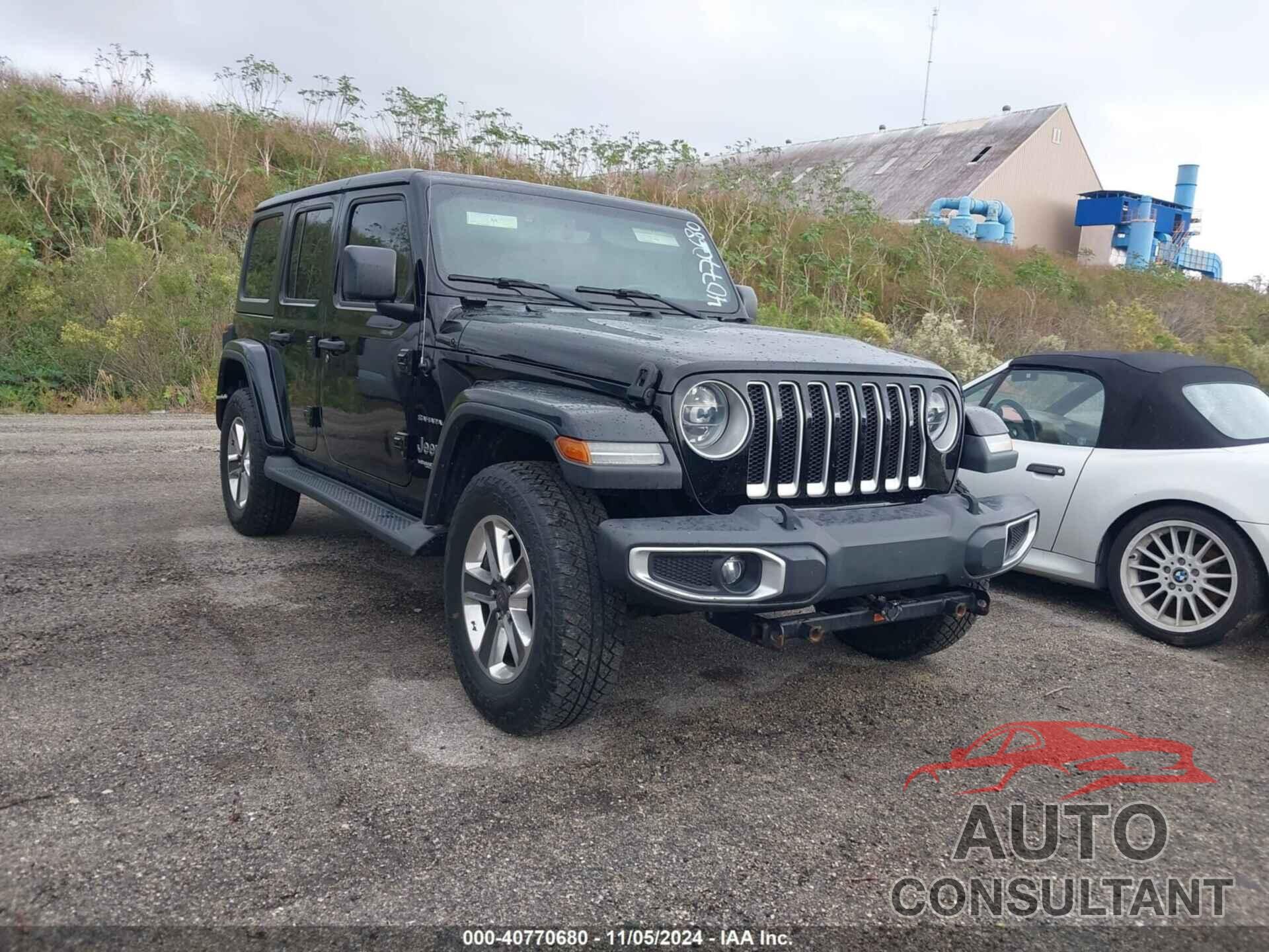 JEEP WRANGLER UNLIMITED 2018 - 1C4HJXEG6JW110936