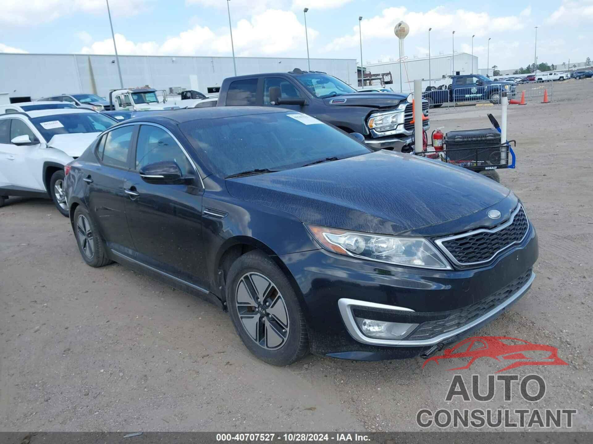 KIA OPTIMA HYBRID 2012 - KNAGM4AD0C5035718