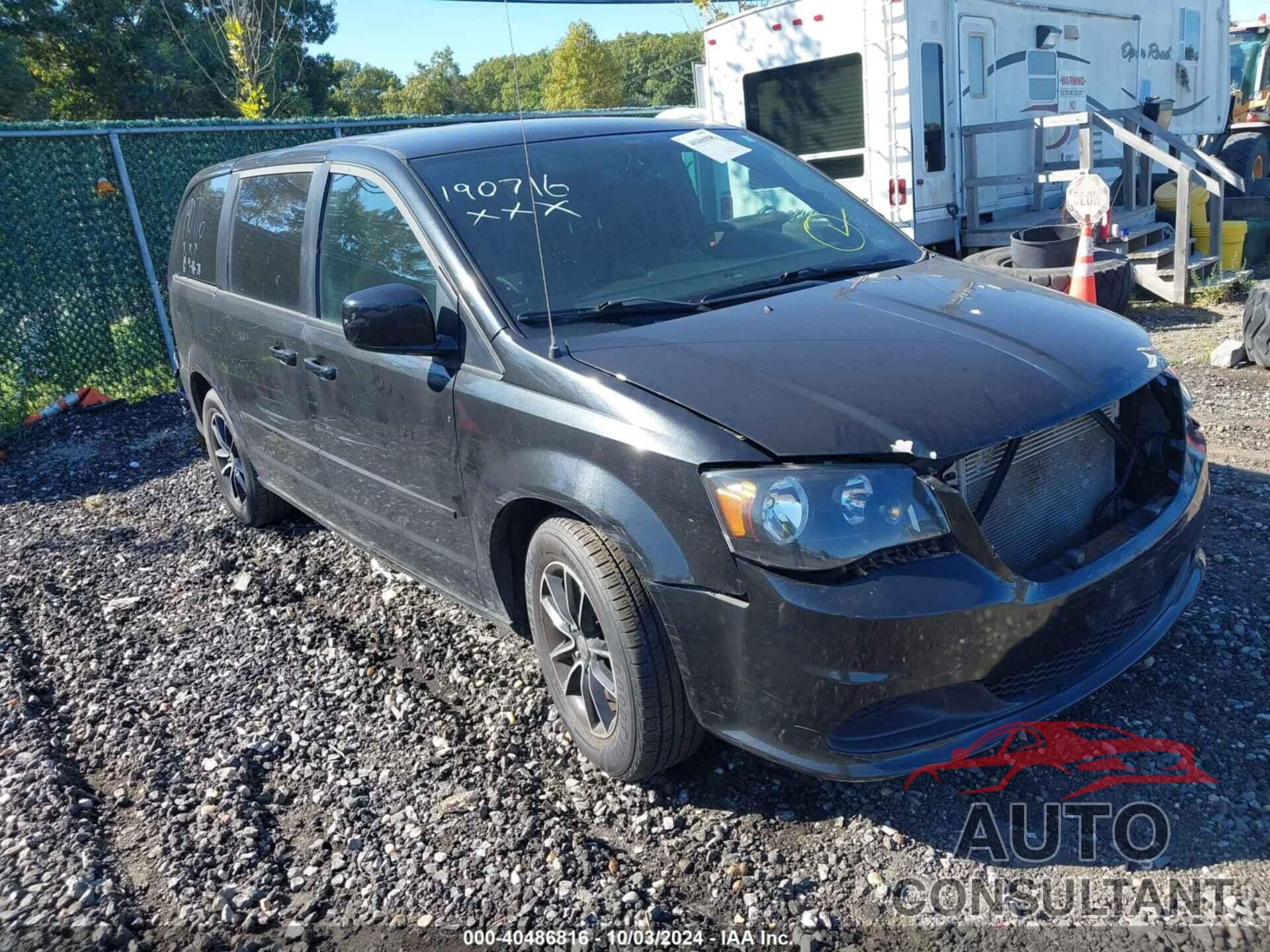 DODGE GRAND CARAVAN 2016 - 2C4RDGBG1GR227258