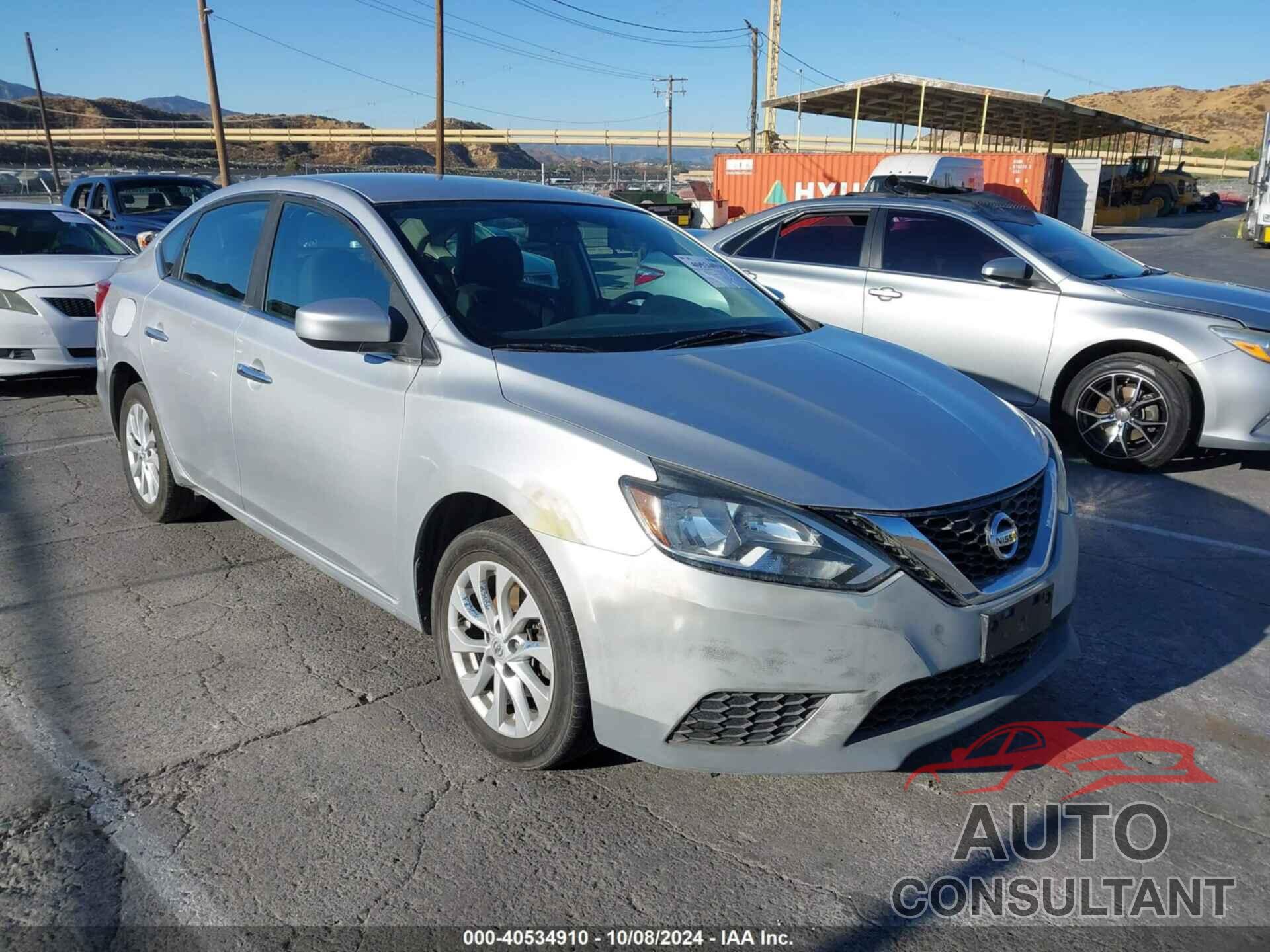 NISSAN SENTRA 2019 - 3N1AB7AP4KY316970