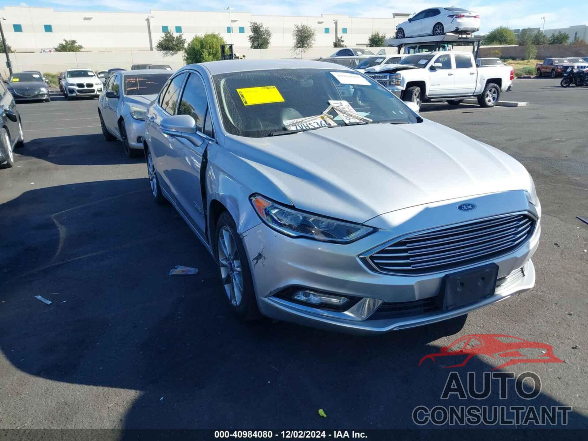 FORD FUSION ENERGI 2017 - 3FA6P0PUXHR229365