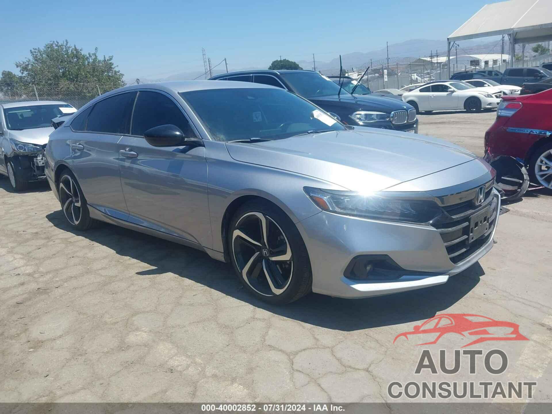 HONDA ACCORD 2021 - 1HGCV1F32MA029426