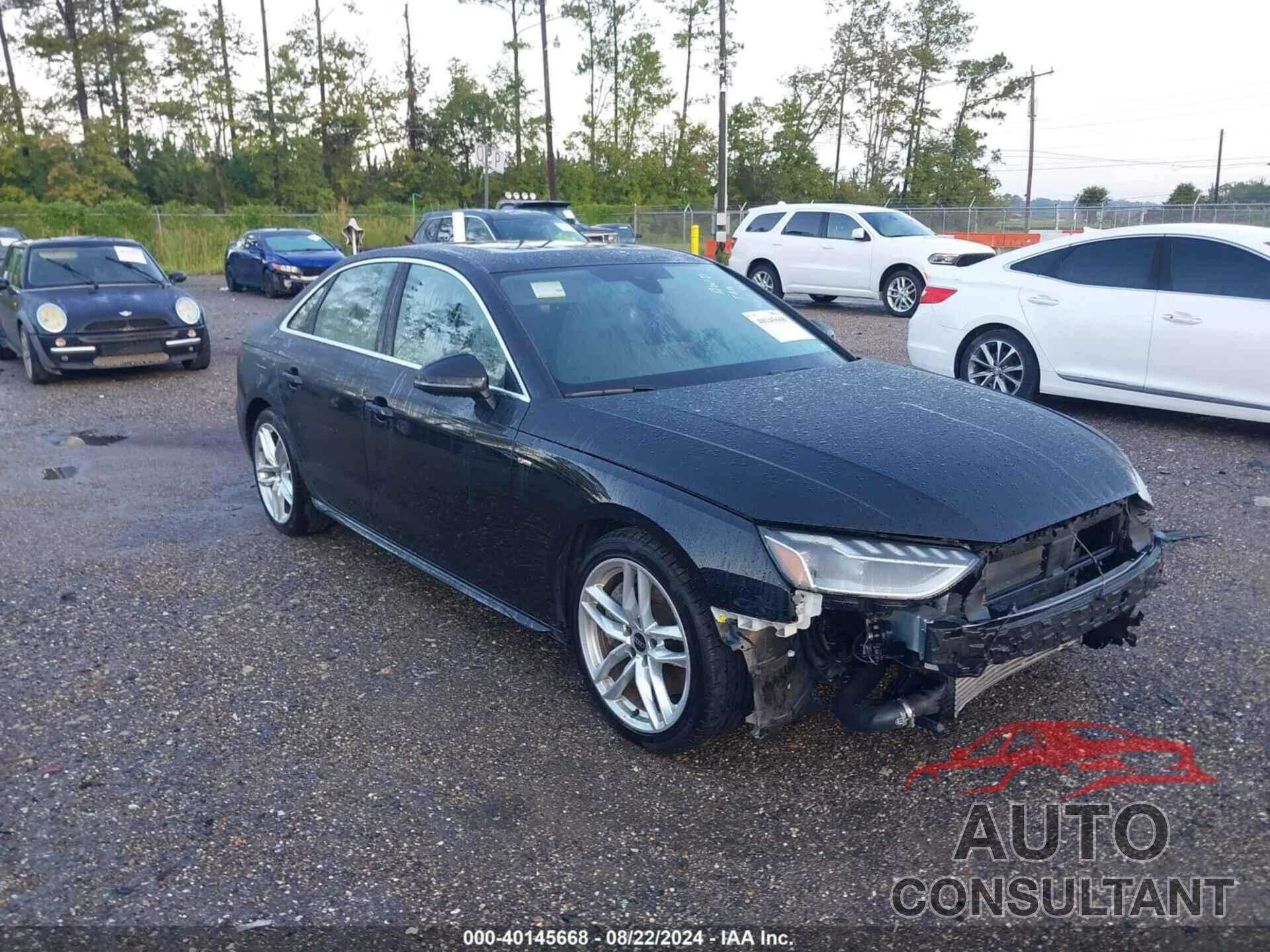 AUDI A4 2022 - WAUEAAF46NN015533