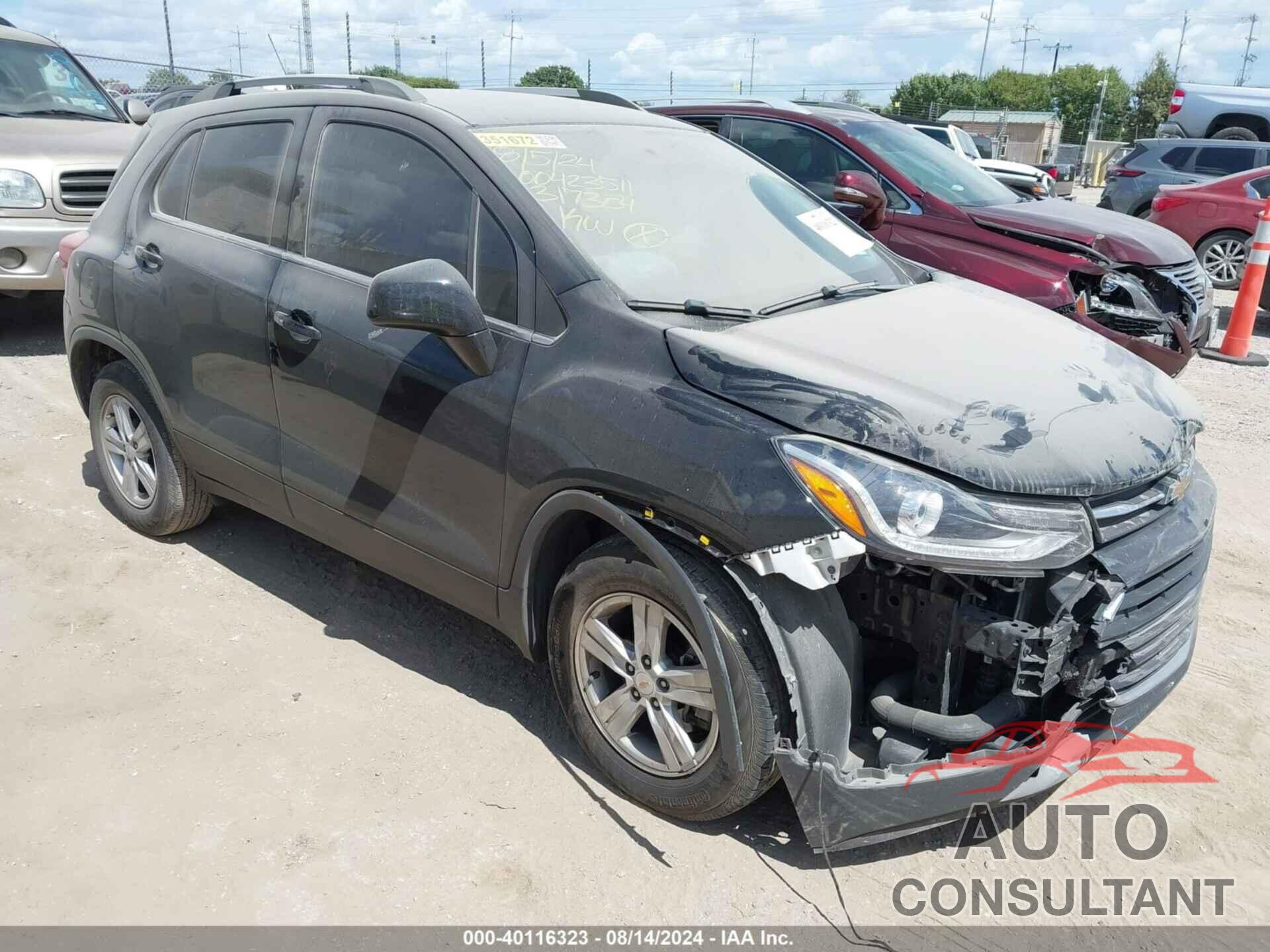 CHEVROLET TRAX 2020 - KL7CJLSB3LB317304