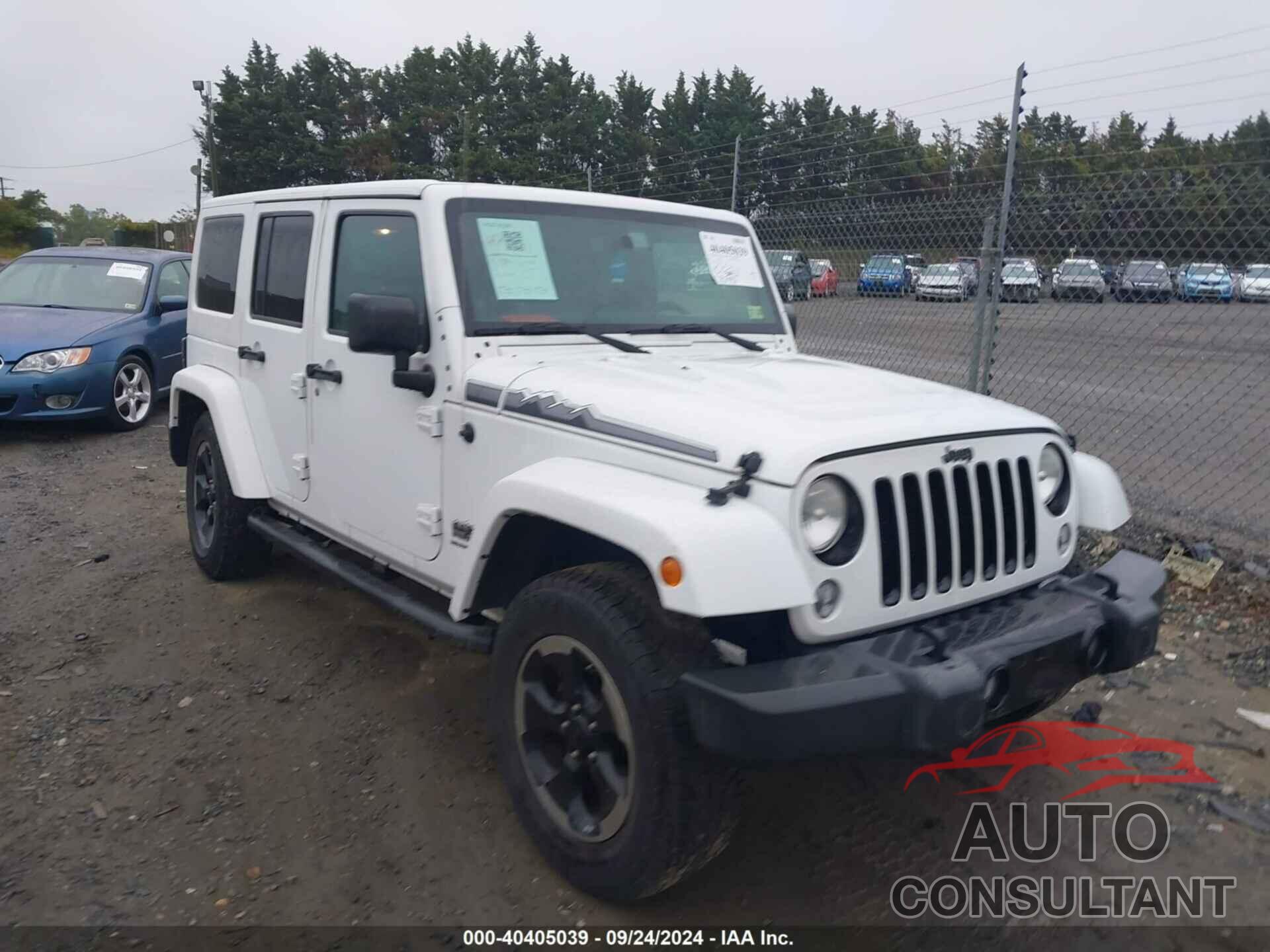 JEEP WRANGLER UNLIMITED 2014 - 1C4BJWEG0EL199829